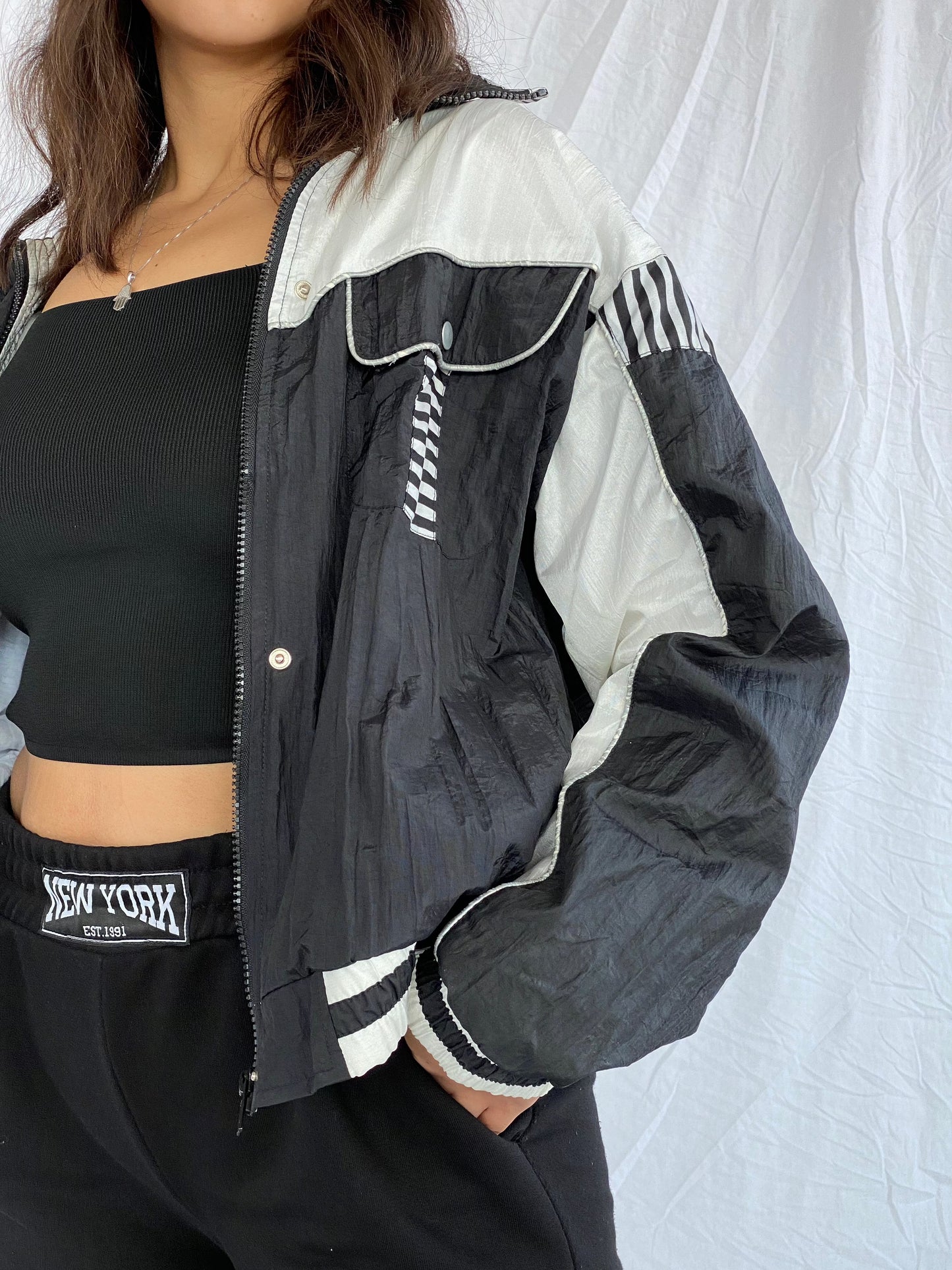Vintage SUNTERRA Windbreaker Jacket - Balagan Vintage Windbreaker Jacket 80s, 90s, Coats&Jackets, multicolored, vintage, windbreaker, windbreaker jacket, women vintage, Women's Windbreaker Jackets