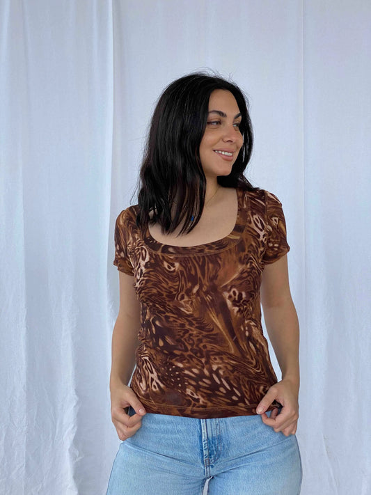Vintage Votre Mom Mesh Top - Balagan Vintage Mesh Top 90s, Batoul, Deals, mesh, mesh top