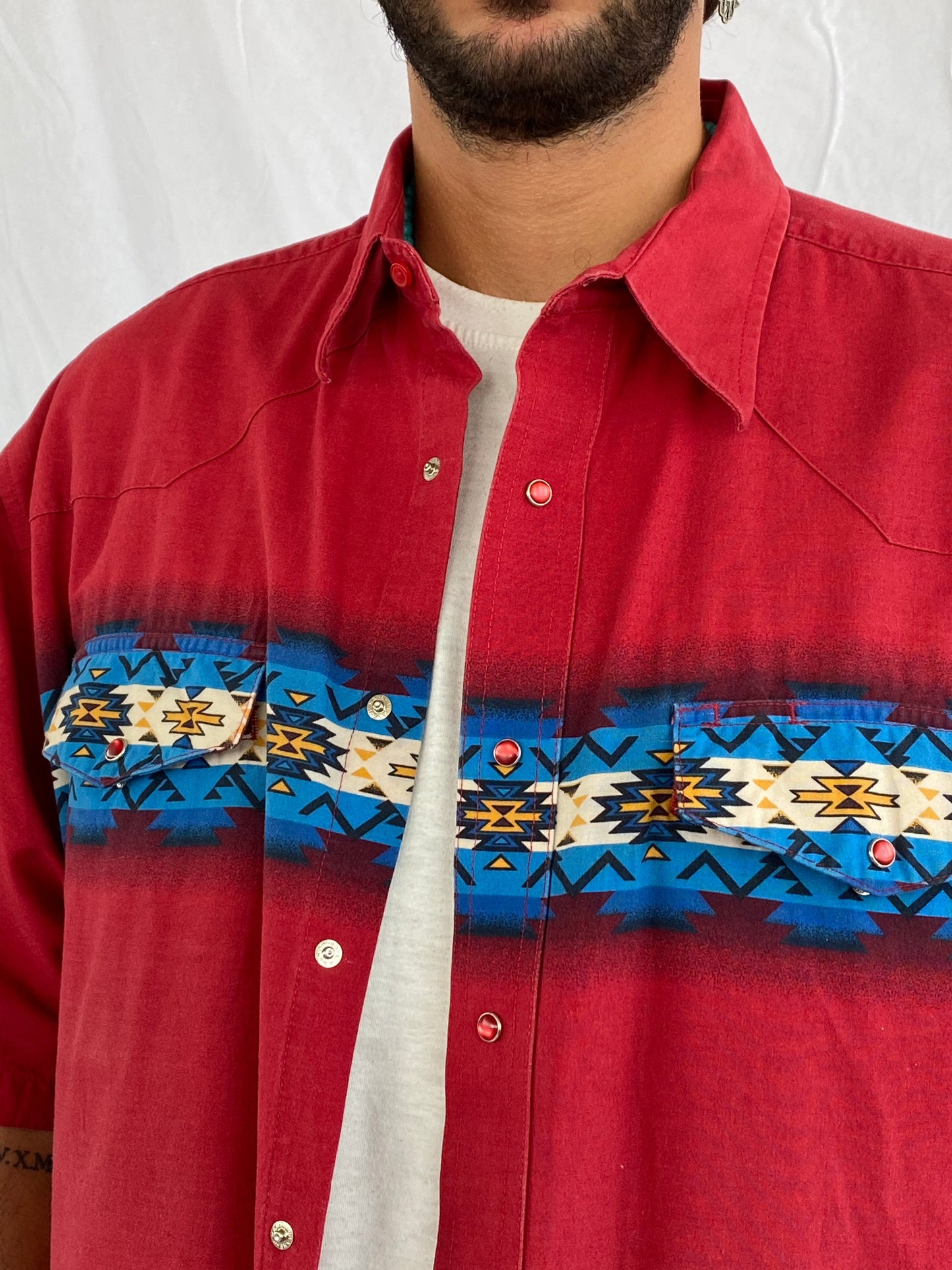 Vintage Wrangler Shirt - Balagan Vintage Half Sleeve Shirt 00s, 90s, Deals, wrangler, wrangler shirt