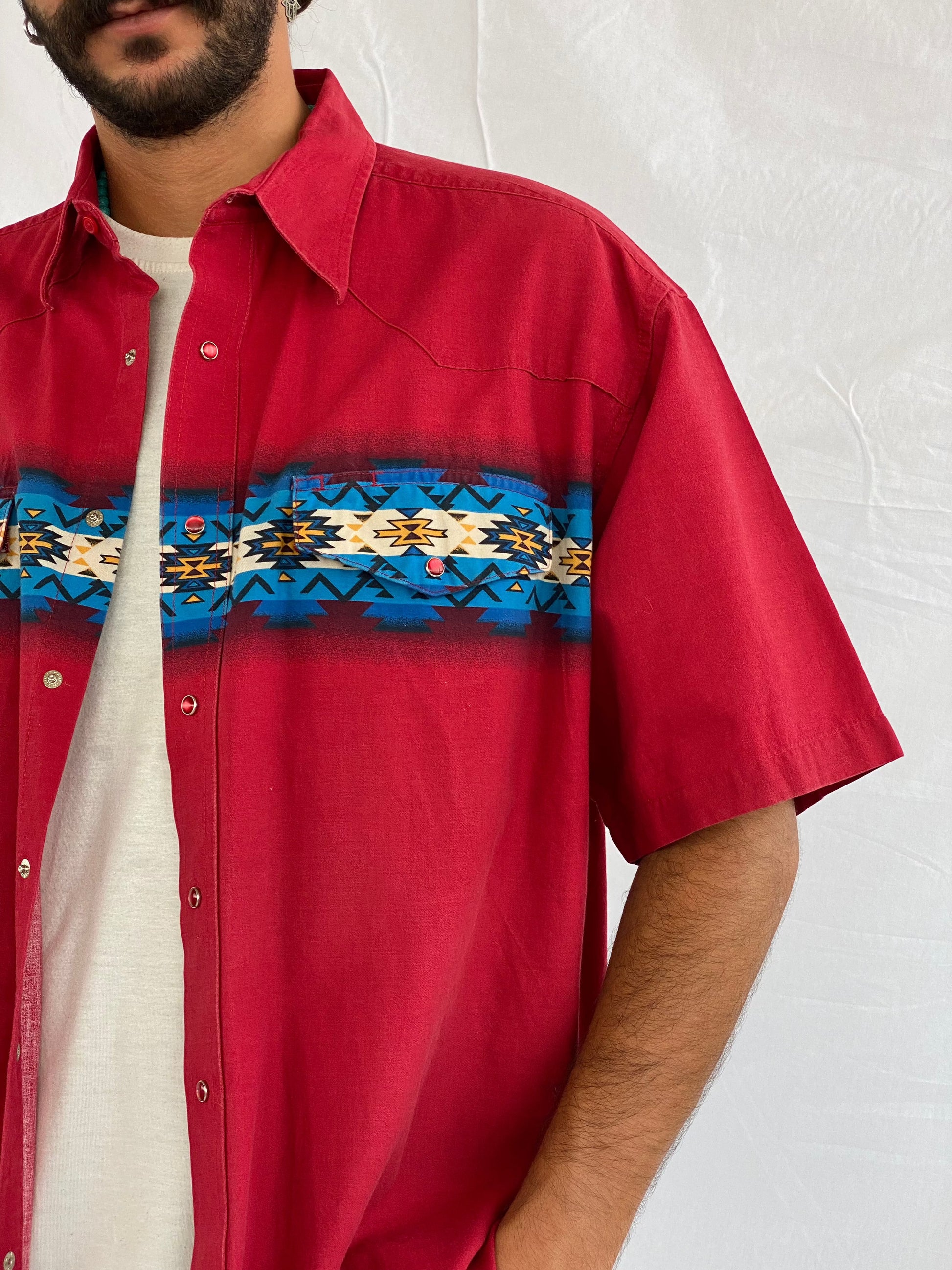 Vintage Wrangler Shirt - Balagan Vintage Half Sleeve Shirt 00s, 90s, Deals, wrangler, wrangler shirt