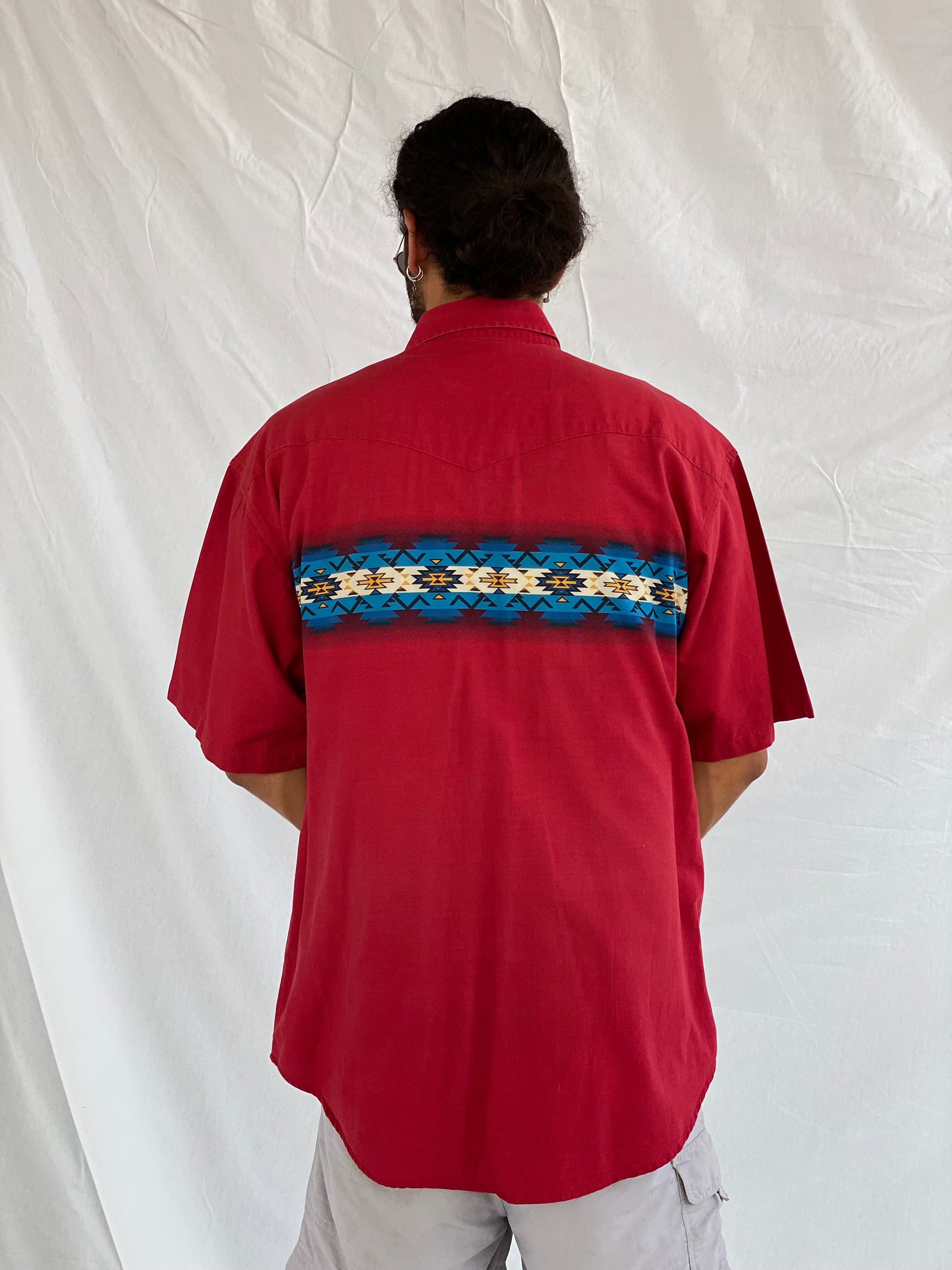 Vintage Wrangler Shirt - Balagan Vintage Half Sleeve Shirt 00s, 90s, Deals, wrangler, wrangler shirt