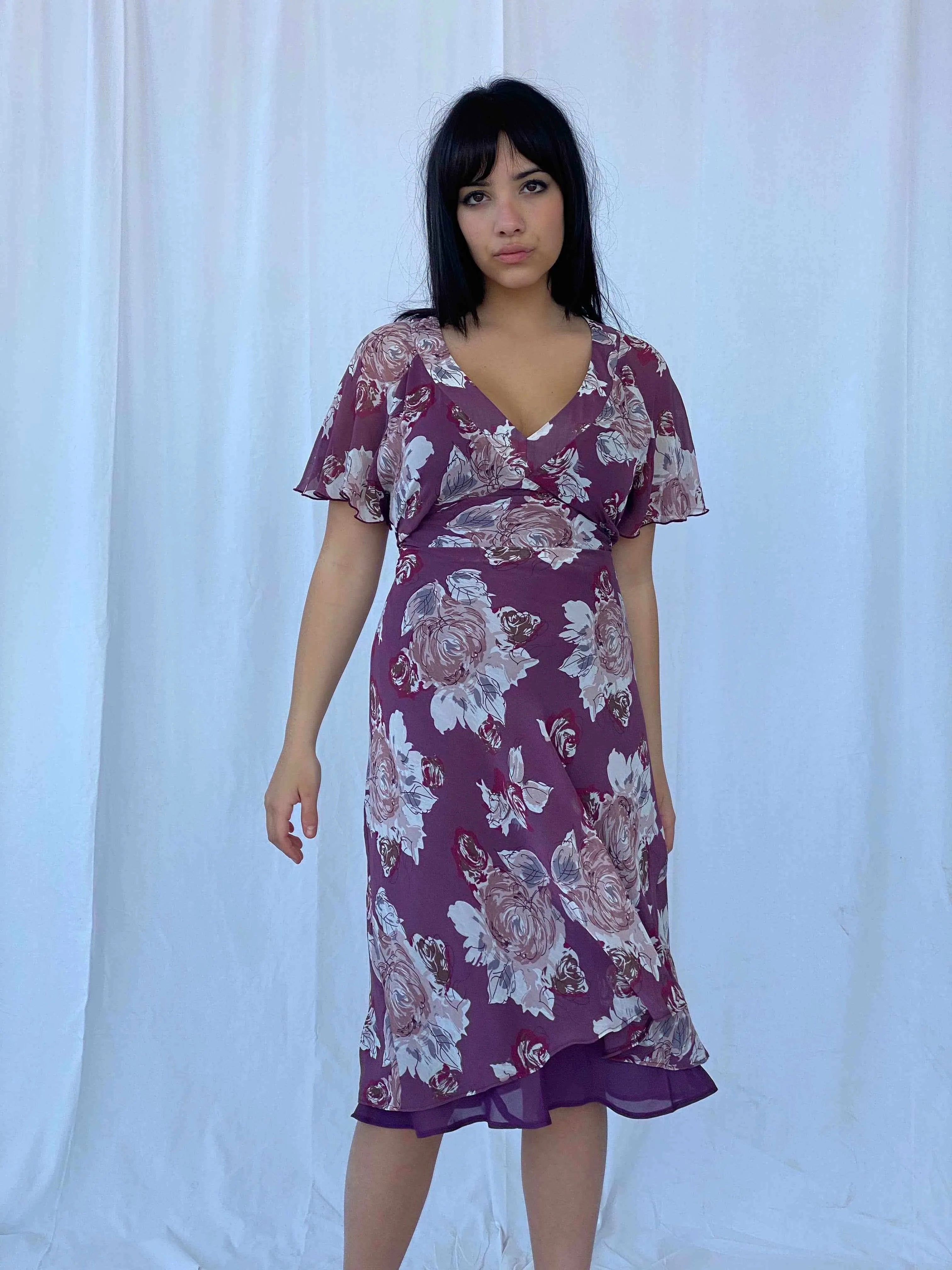 Vintage Y2K Bhs Dress - Balagan Vintage Midi Dress 00s, dress, maxi dress, Wedding Guest