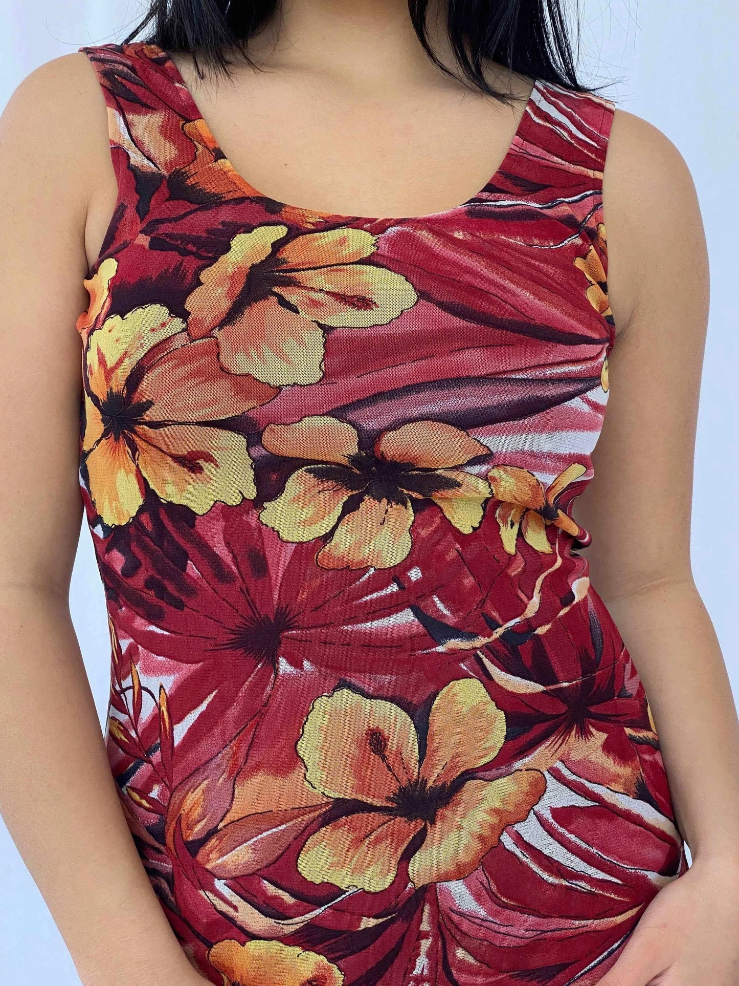 Vintage Y2K Street One Dress - Balagan Vintage Midi Dress 00s, Deals, floral dress, midi dress
