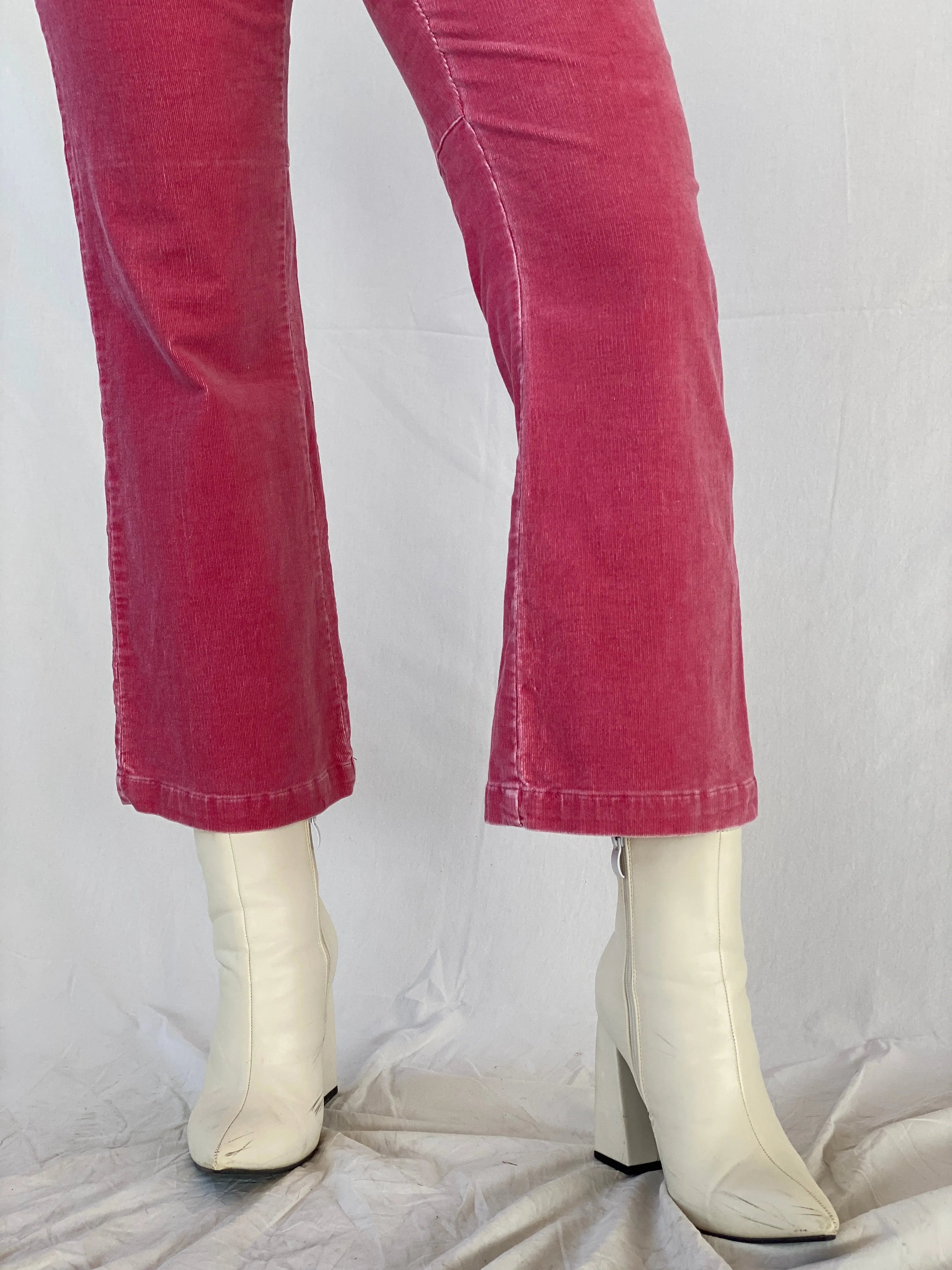 00s I-N-C International Concepts Pink Corduroy Mid-Rise Pants - 38EUR - Balagan Vintage Corduroy Pants 00s, Ayah, corduroy pants, Deals, winter