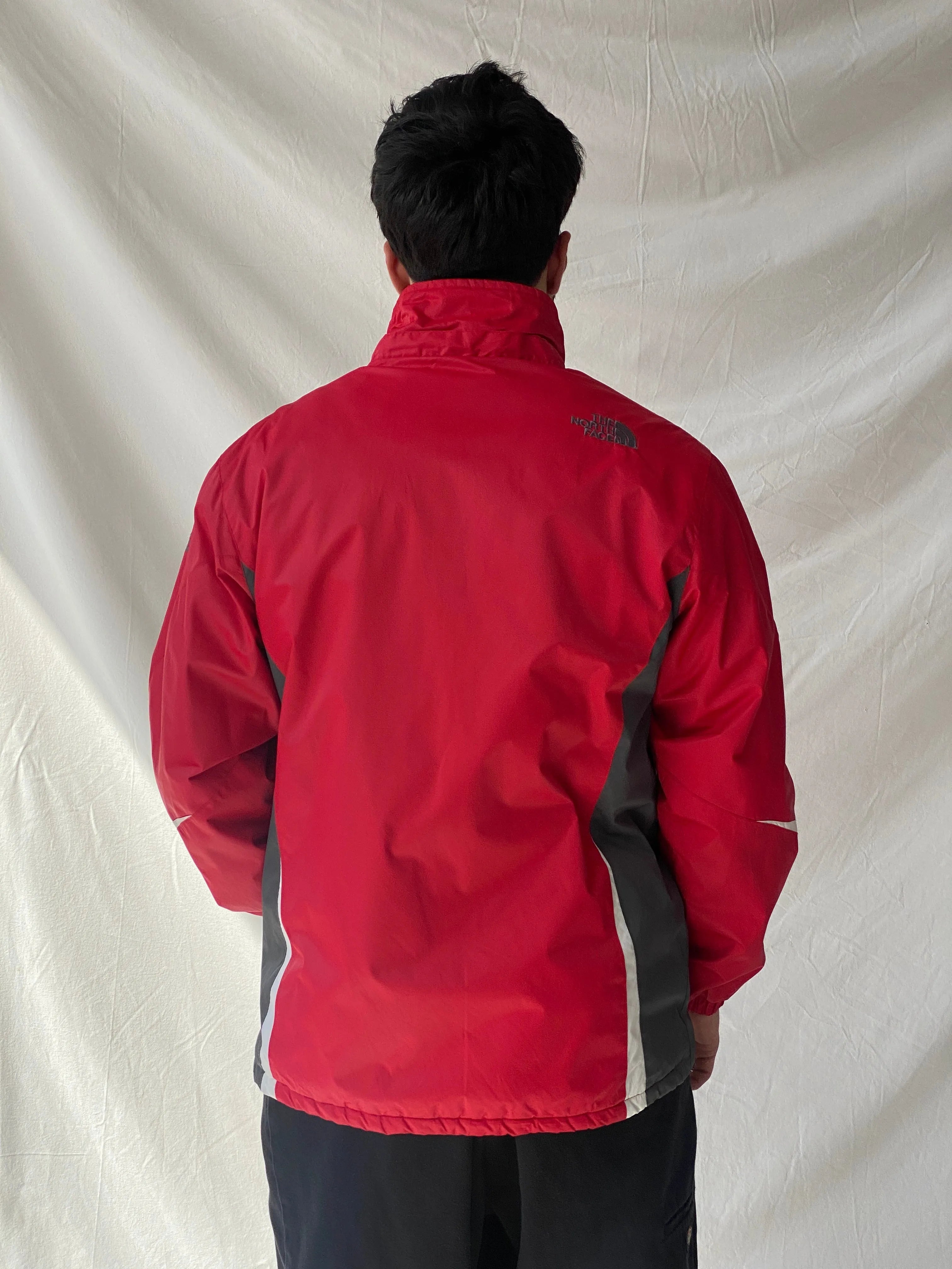 00s The North Face Summit Series Red & Grey Men’s Jacket - XL - Balagan Vintage Jacket 90s, consignment, Dana, Hamza, leather blazer, Tasnimk, windbreaker, winter