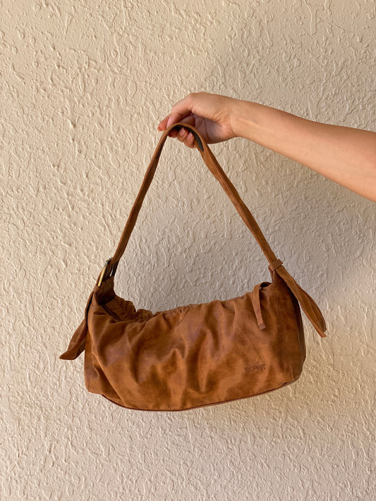 00s Y2K Esprit Camel Shoulder Bag - Balagan Vintage Shoulder Bag 00s, 90s, bag, NEW IN, shoulder bag, Y2K