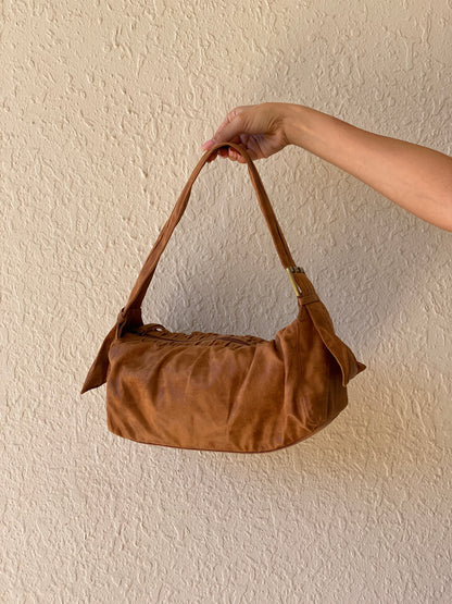 00s Y2K Esprit Camel Shoulder Bag - Balagan Vintage Shoulder Bag 00s, 90s, bag, NEW IN, shoulder bag, Y2K