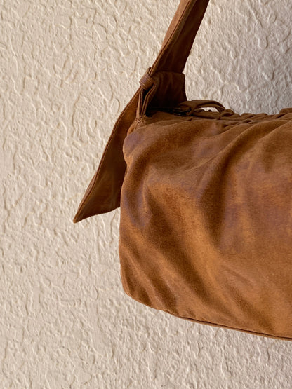 00s Y2K Esprit Camel Shoulder Bag - Balagan Vintage Shoulder Bag 00s, 90s, bag, NEW IN, shoulder bag, Y2K