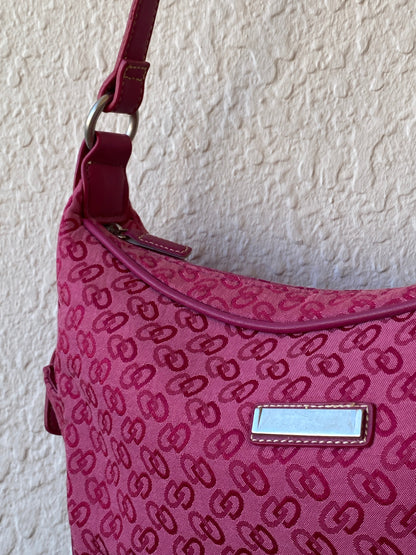00s Y2K Pink Shoulder Bag With Pockets On The Side - Balagan Vintage Shoulder Bag 00s, 90s, bag, NEW IN, shoulder bag, Y2K
