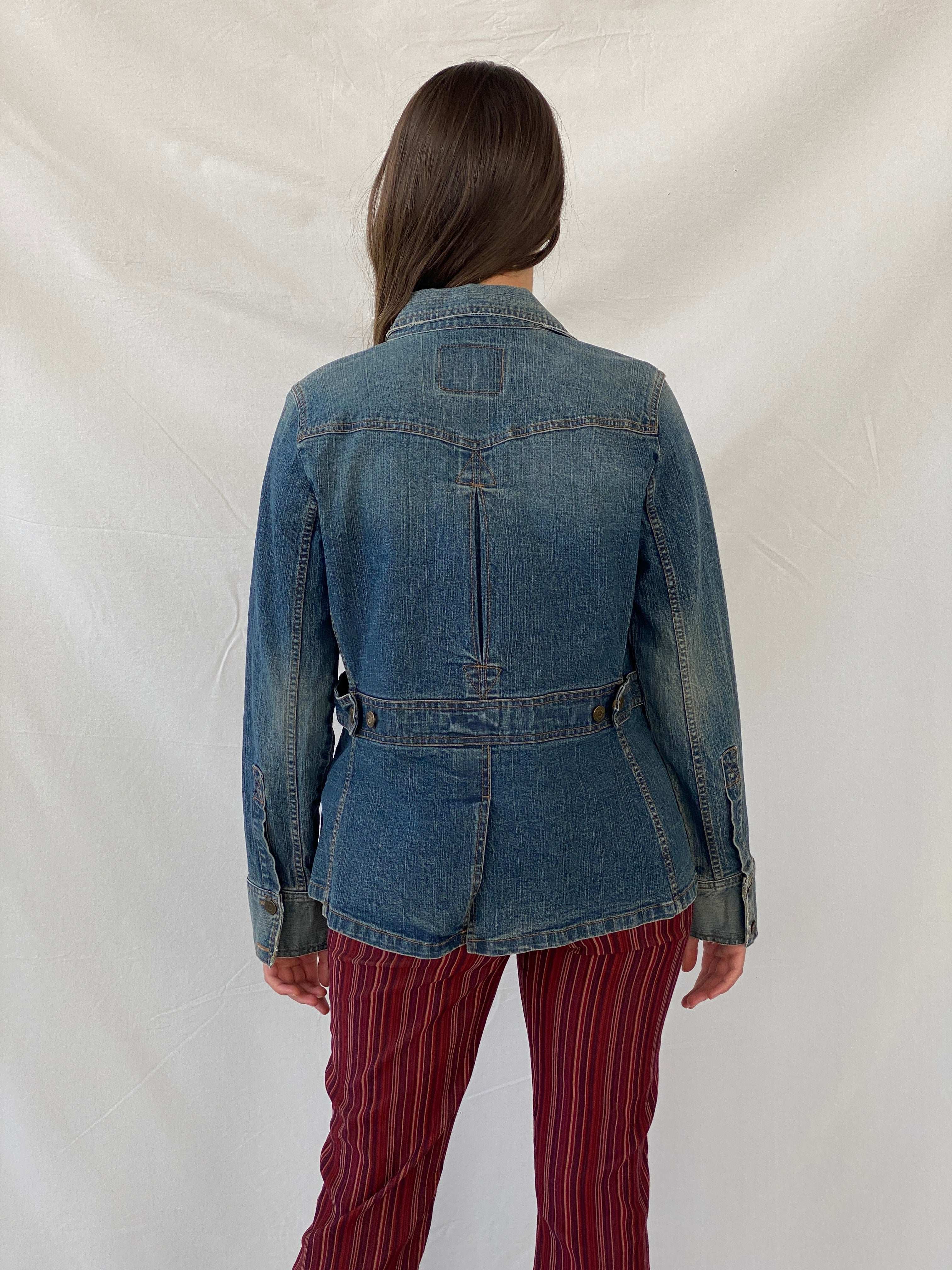 Vintage Levi’s Levi Strauss Signature Long Denim Jacket - M