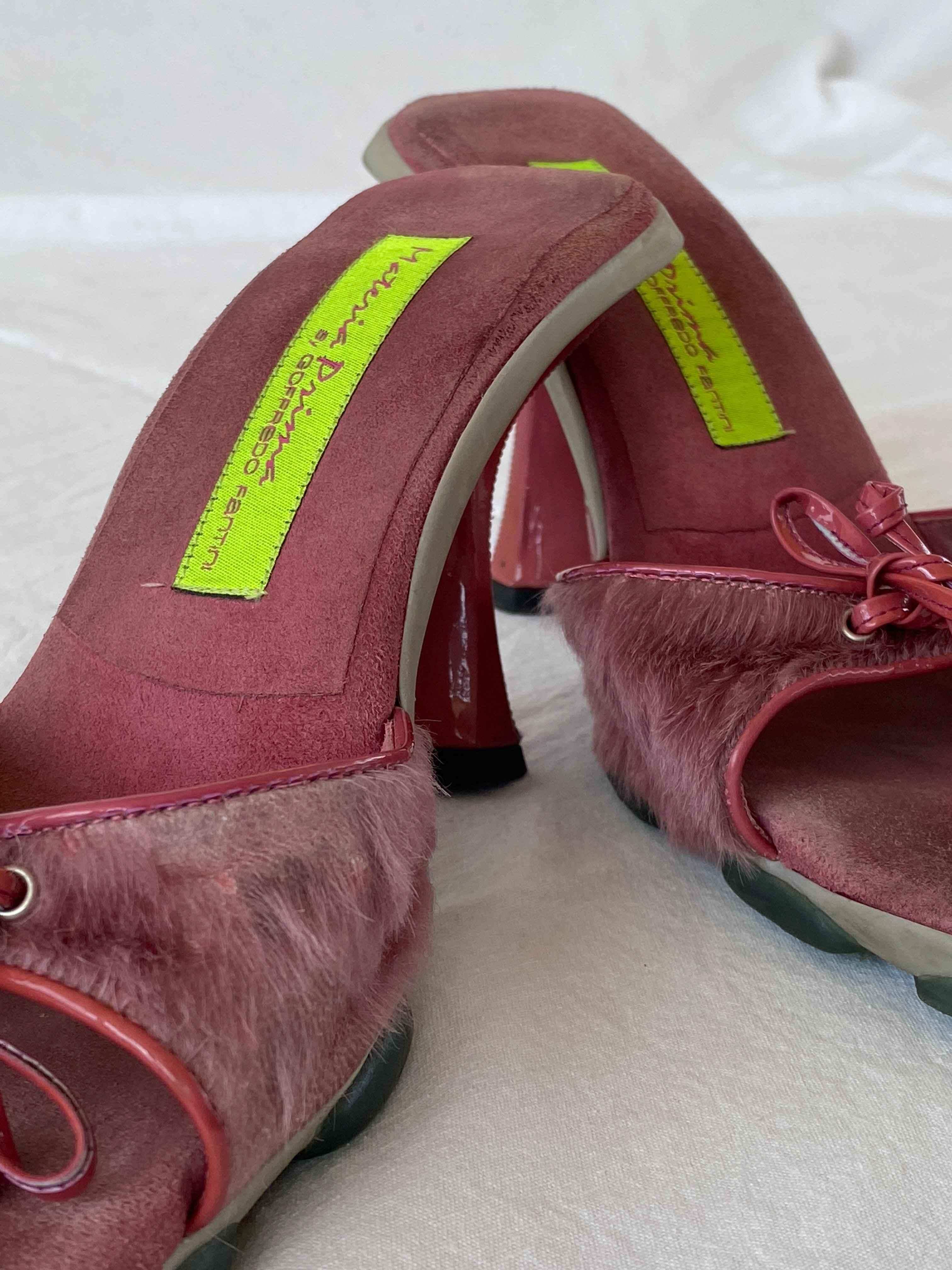 Rare Vintage Materia Prima by Goffredo Fantini Pink Pumps - Balagan Vintage Heels 00s, 90s