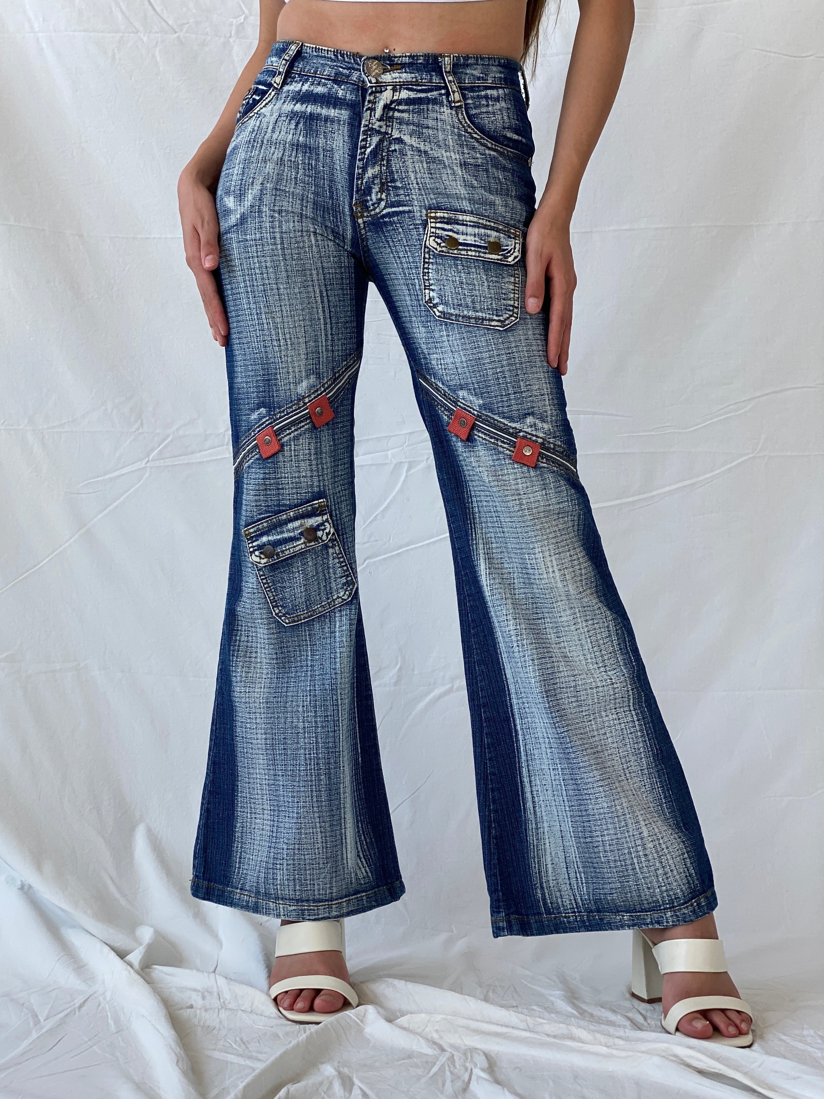 Statement Y2K Min.g Yang Flare Jeans