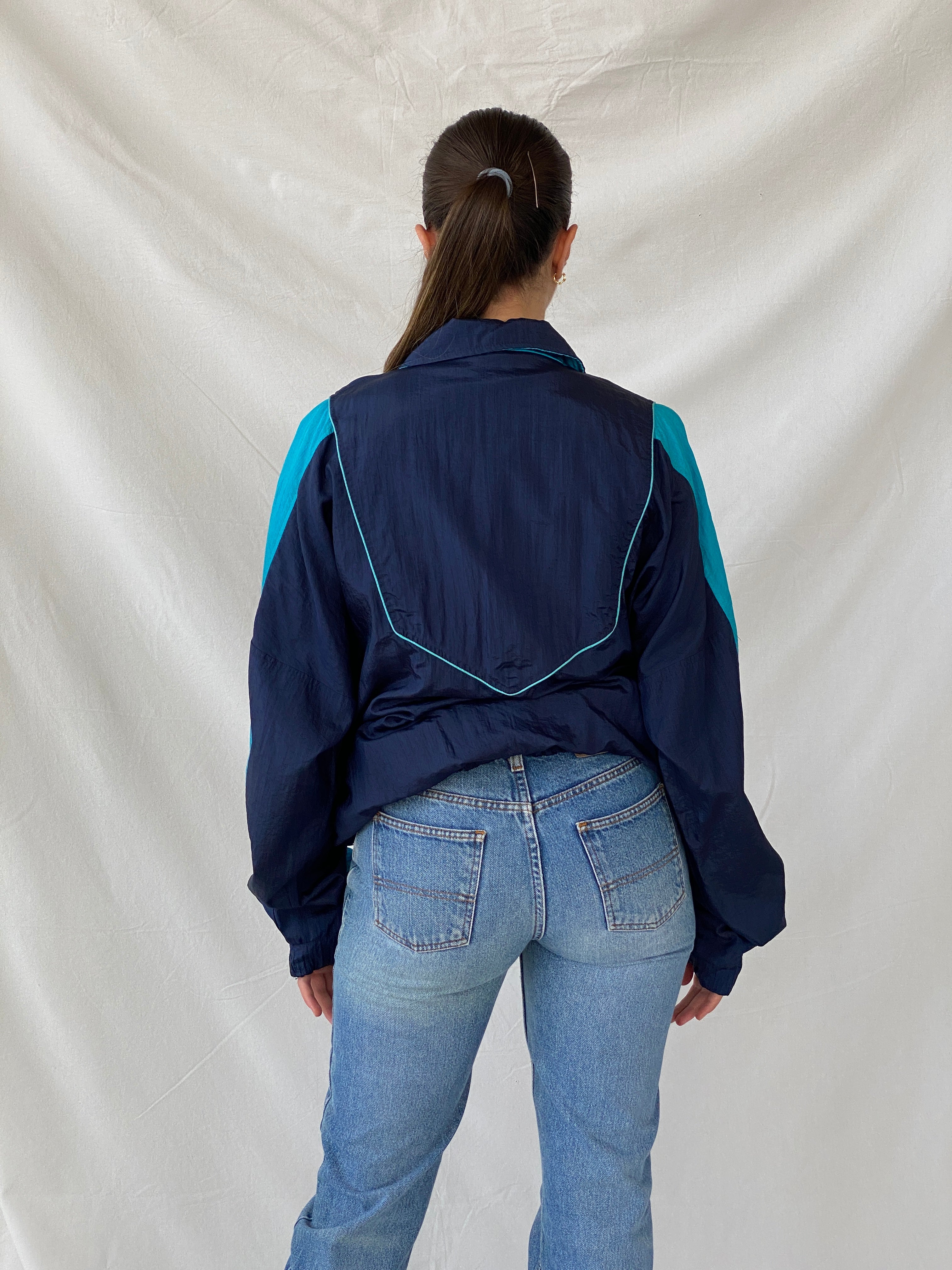 Vintage 90s Jesus Goldero Windbreaker Jacket - M