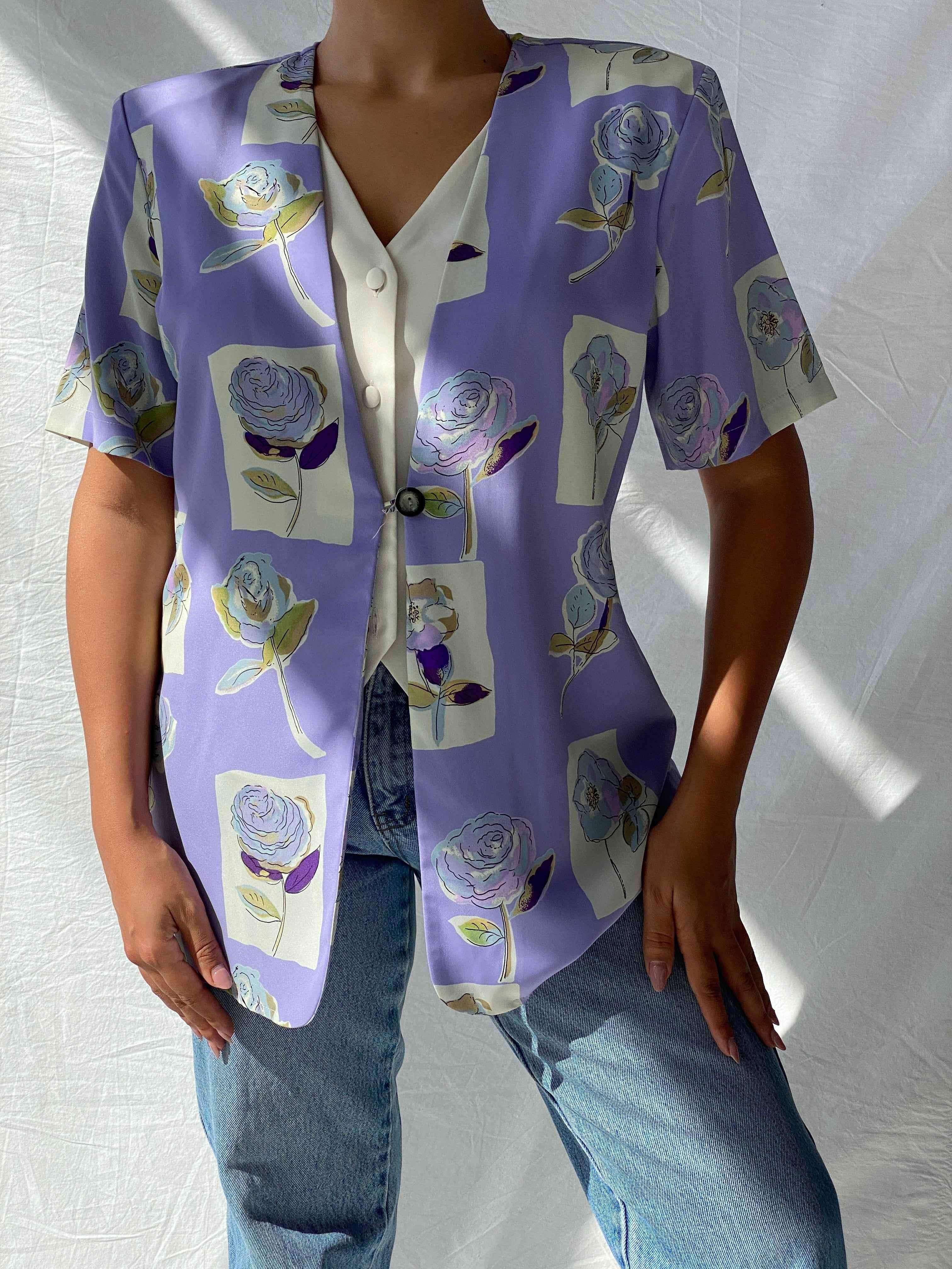 Vintage Sara Neal Half Sleeve Shirt - Balagan Vintage Half Sleeve Shirt 00s, 90s, Alaa, half sleeve shirt