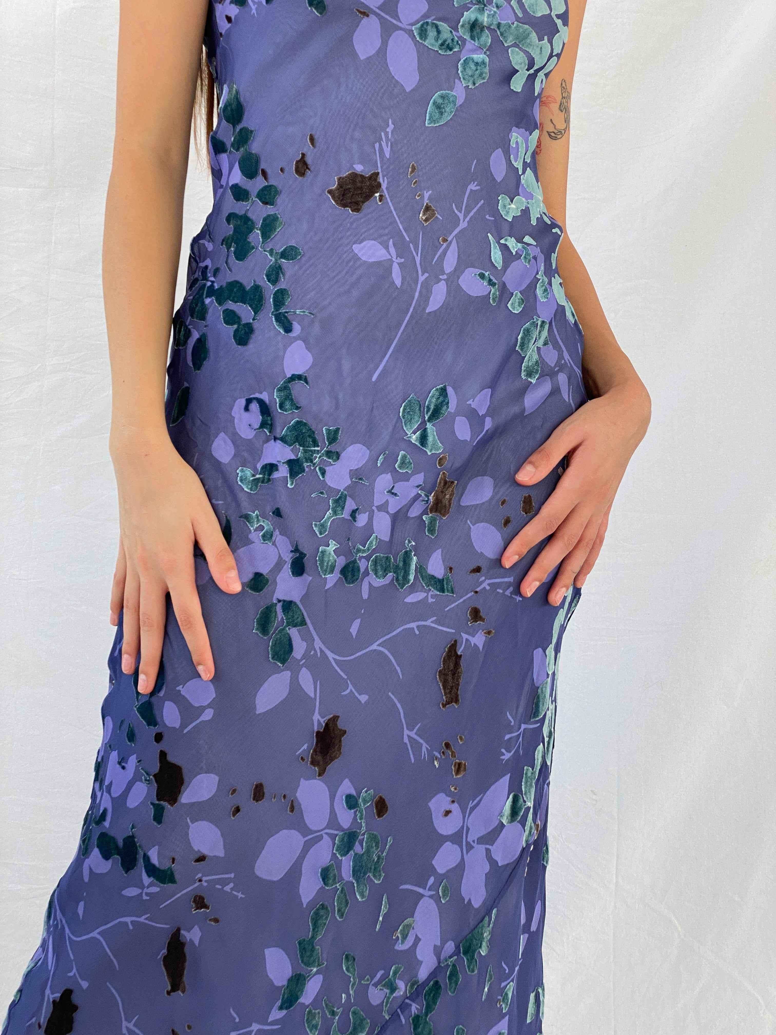 90s floral maxi outlet dress