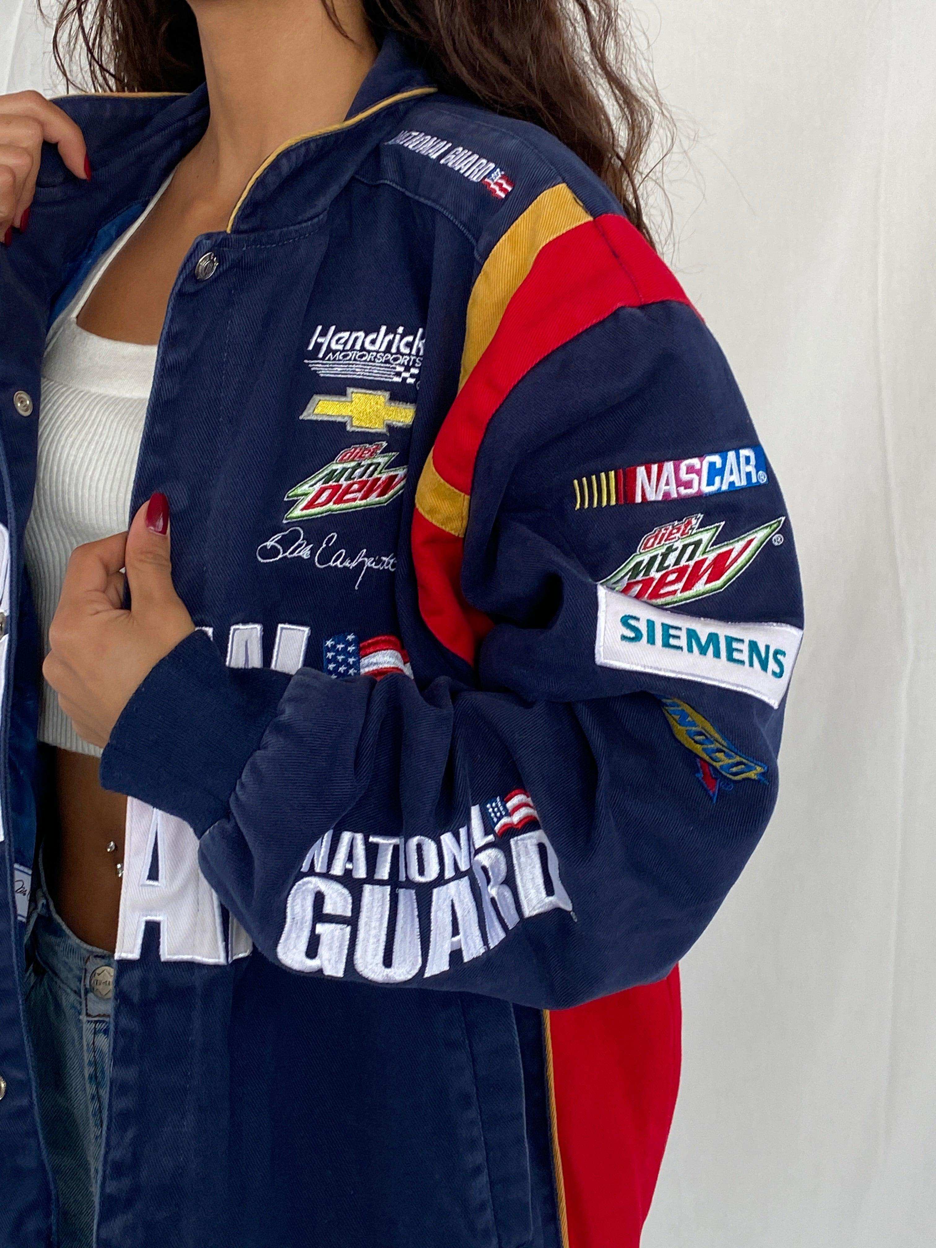NASCAR National Guard Racing Jacket - Balagan Vintage Racing Jacket heavy jacket, jacket, NEW IN, racing jacket, Tojan