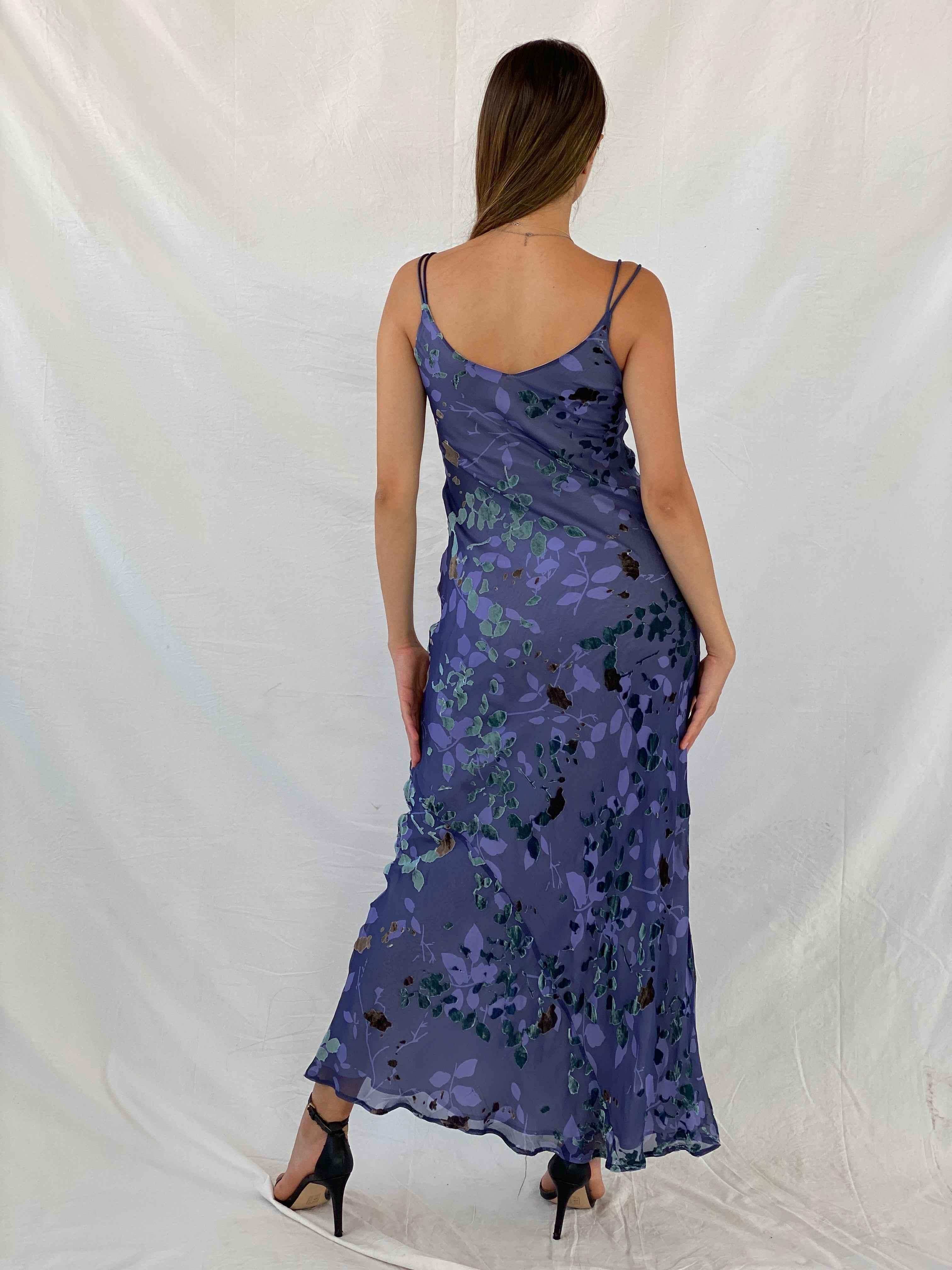 Blue 2024 90s dress