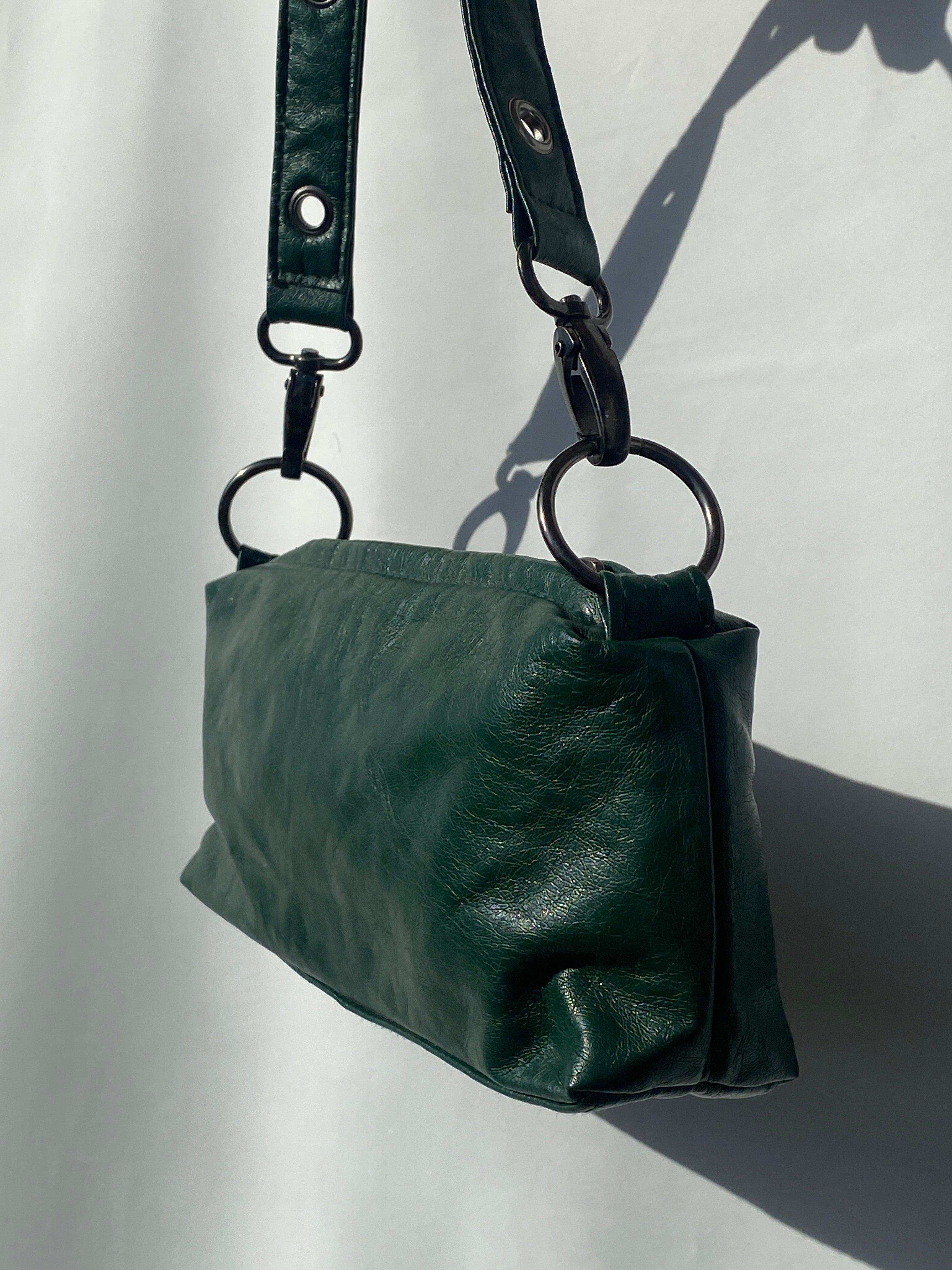 Atmosphere Petrol Green Shoulder Bag - Balagan Vintage Shoulder Bag 00s, NEW IN, Rahmeh, shoulder bag