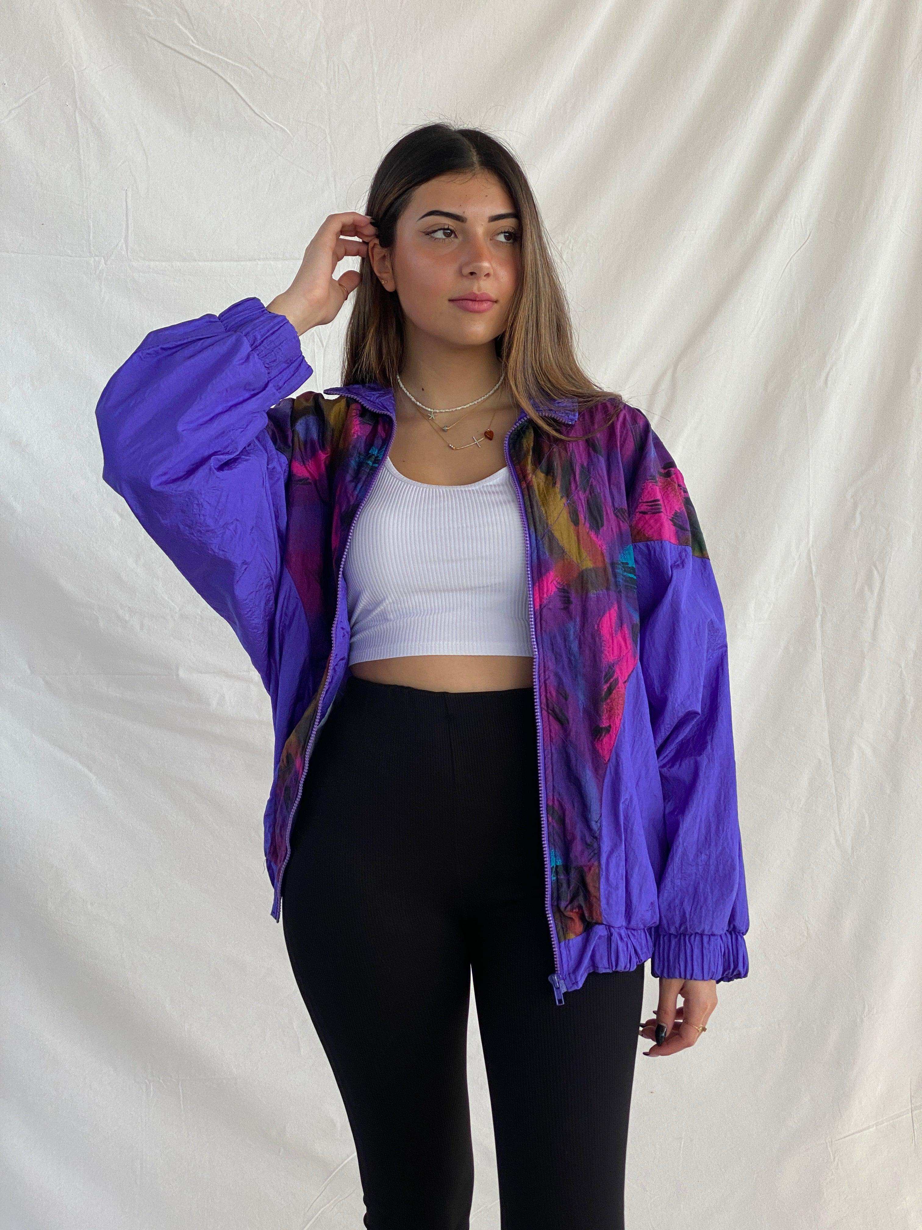 Vintage 80s/90s Oleg Cassini Windbreaker Jacket