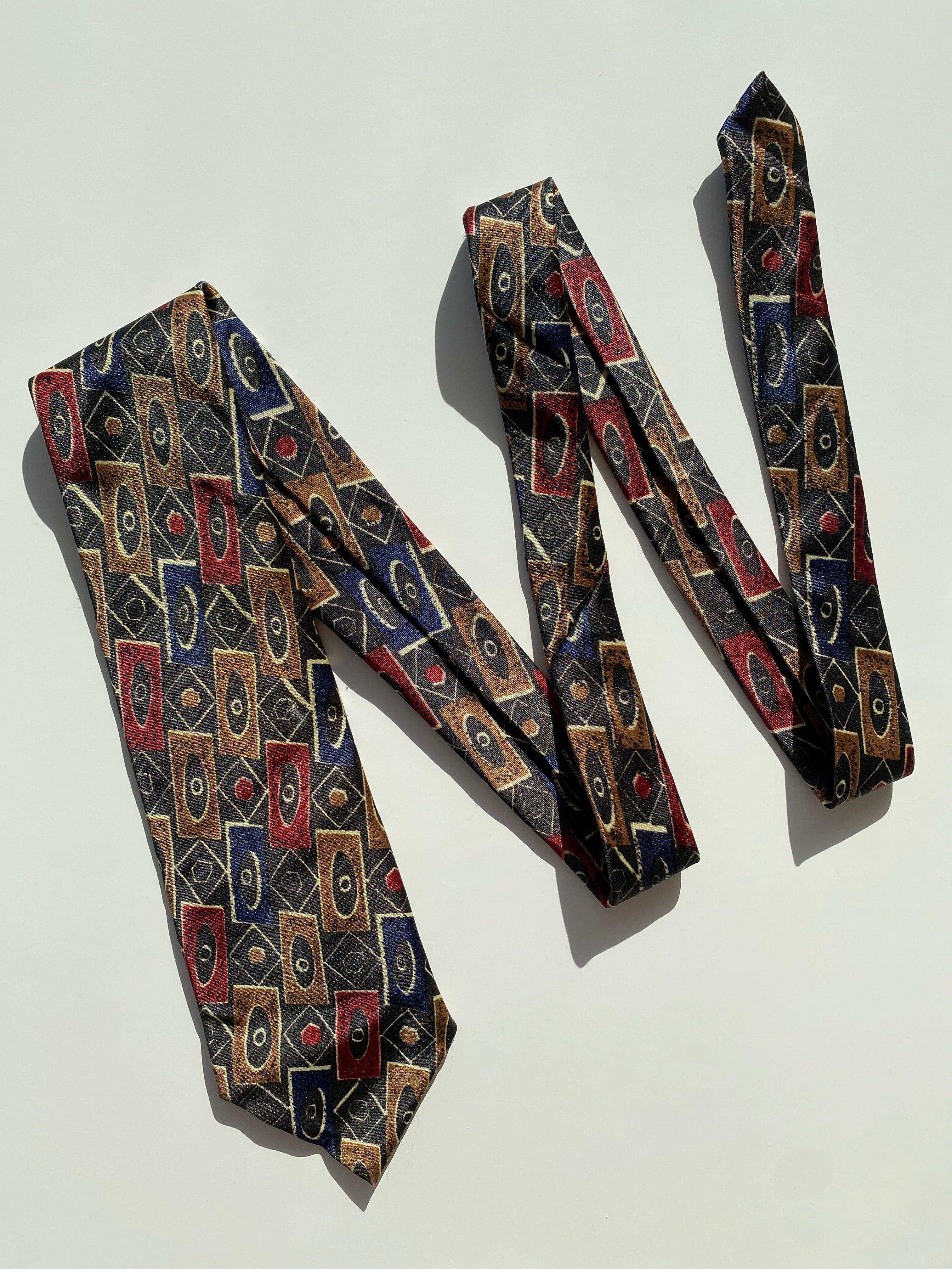 Vintage Printed Tie - Balagan Vintage Ties 80s, 90s, graphic ties, NEW IN, printed ties, tie, vintage tie, vintage ties