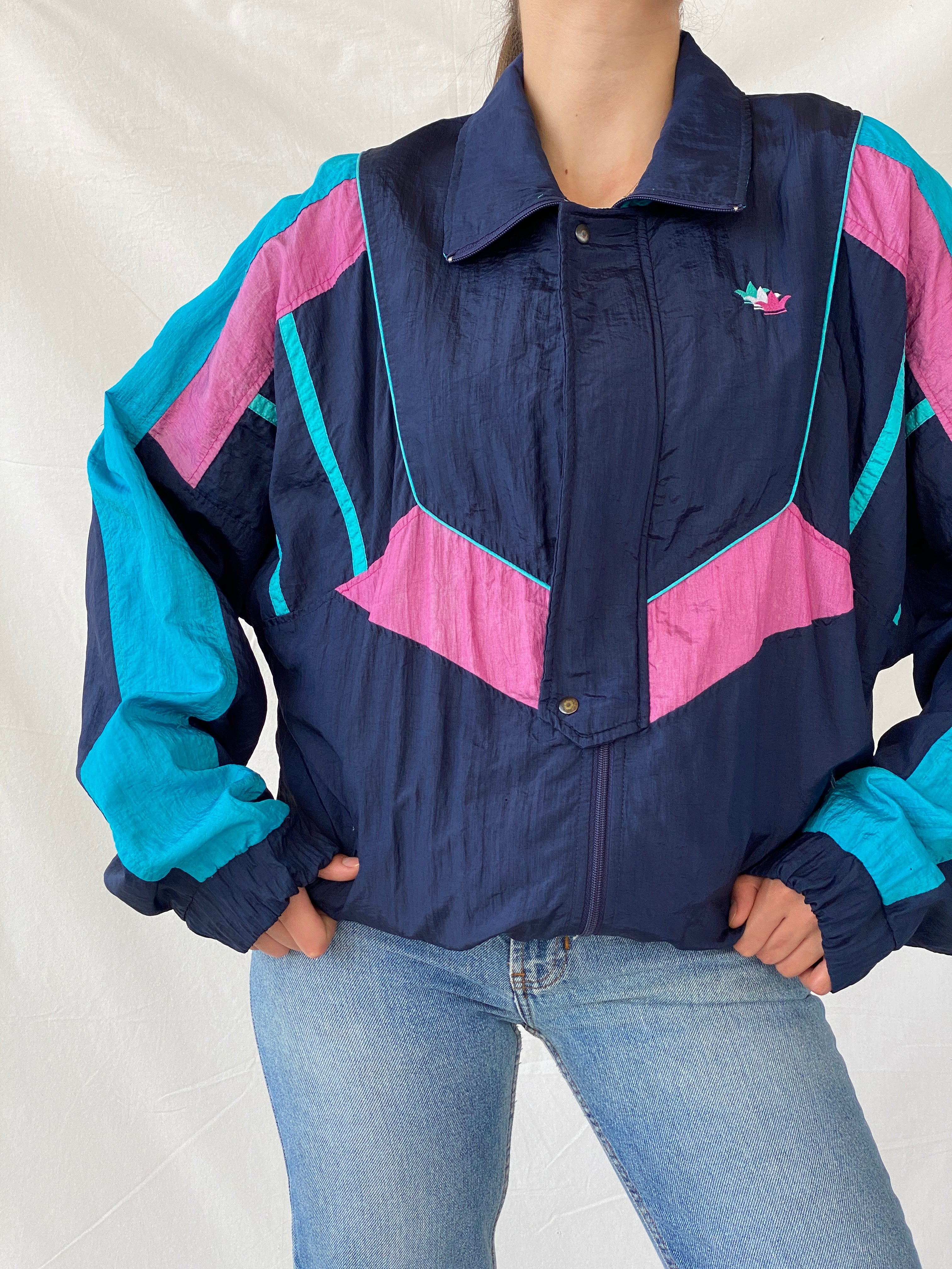 Vintage 90s Jesus Goldero Windbreaker Jacket - M