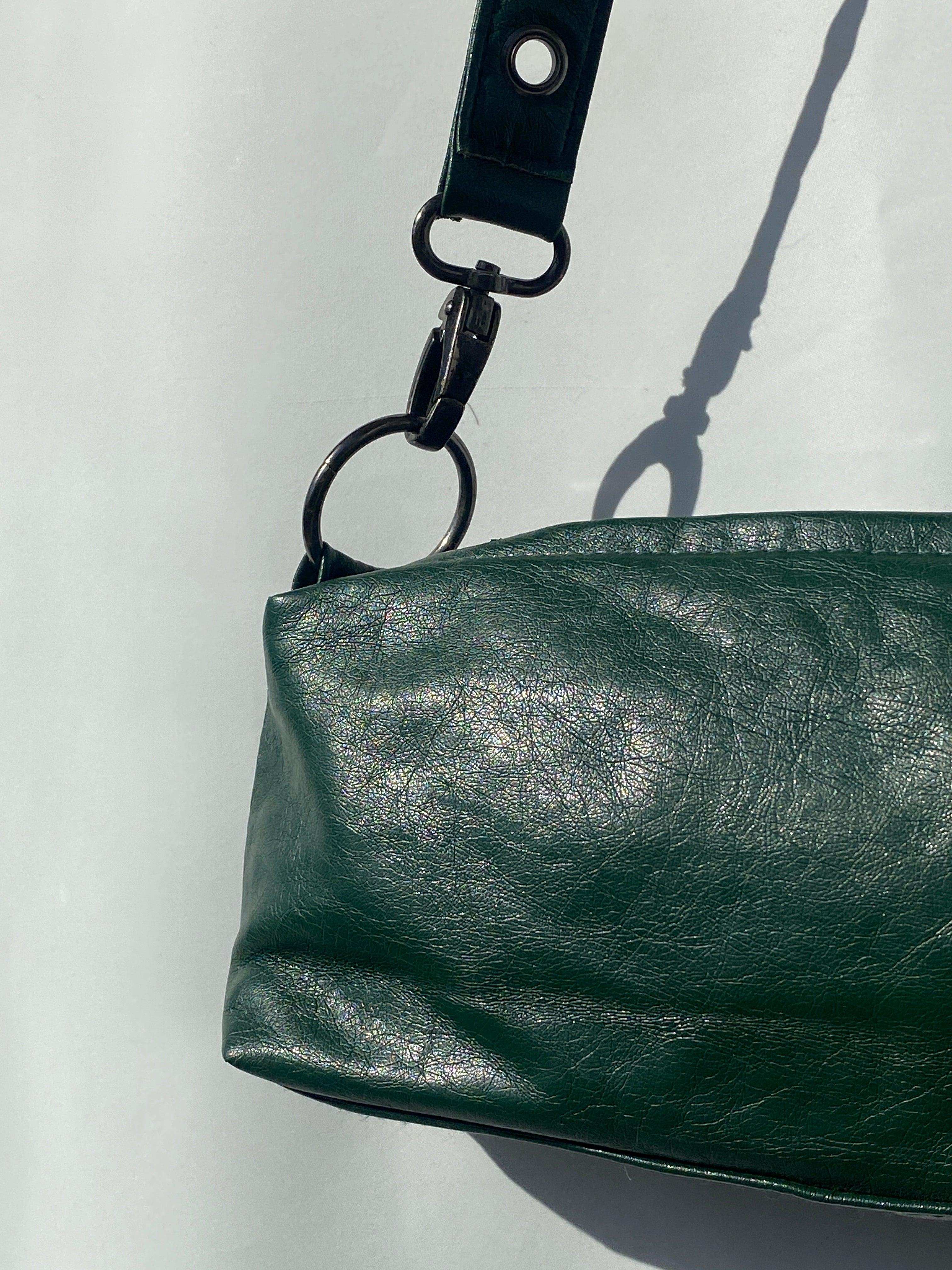 Atmosphere Petrol Green Shoulder Bag - Balagan Vintage Shoulder Bag 00s, NEW IN, Rahmeh, shoulder bag