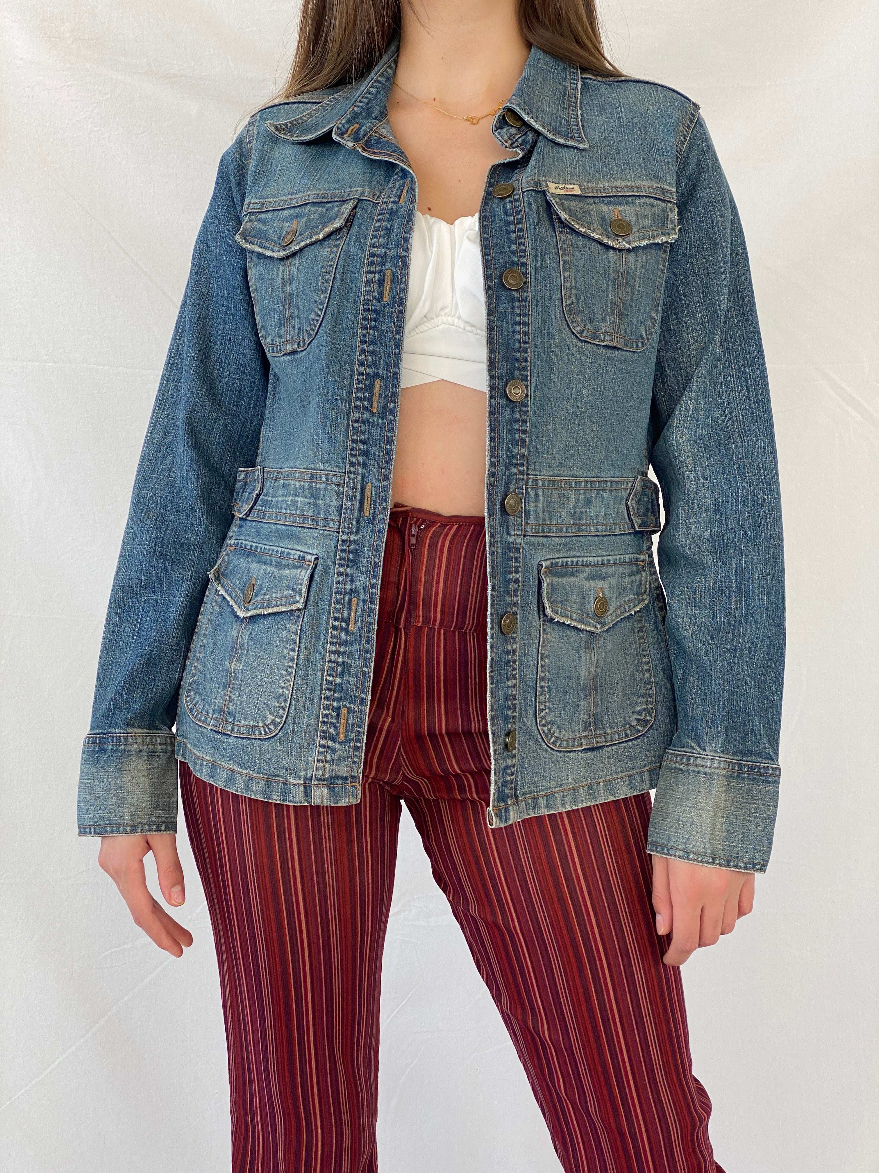 Vintage Levi’s Levi Strauss Signature Long Denim Jacket - M