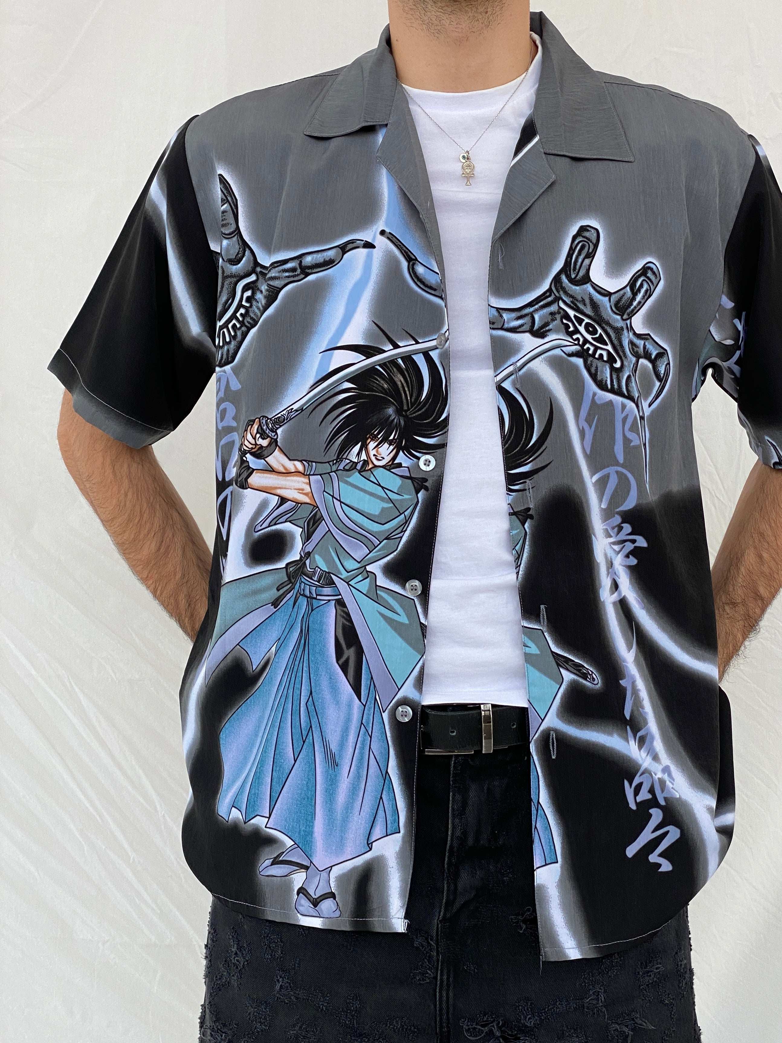 Vintage Y2K All Things Collection Anime Shirt Size M - Balagan Vintage Half Sleeve Shirt 00s, 90s, Anime, Awsam, half sleeve shirt, NEW IN, printed shirt