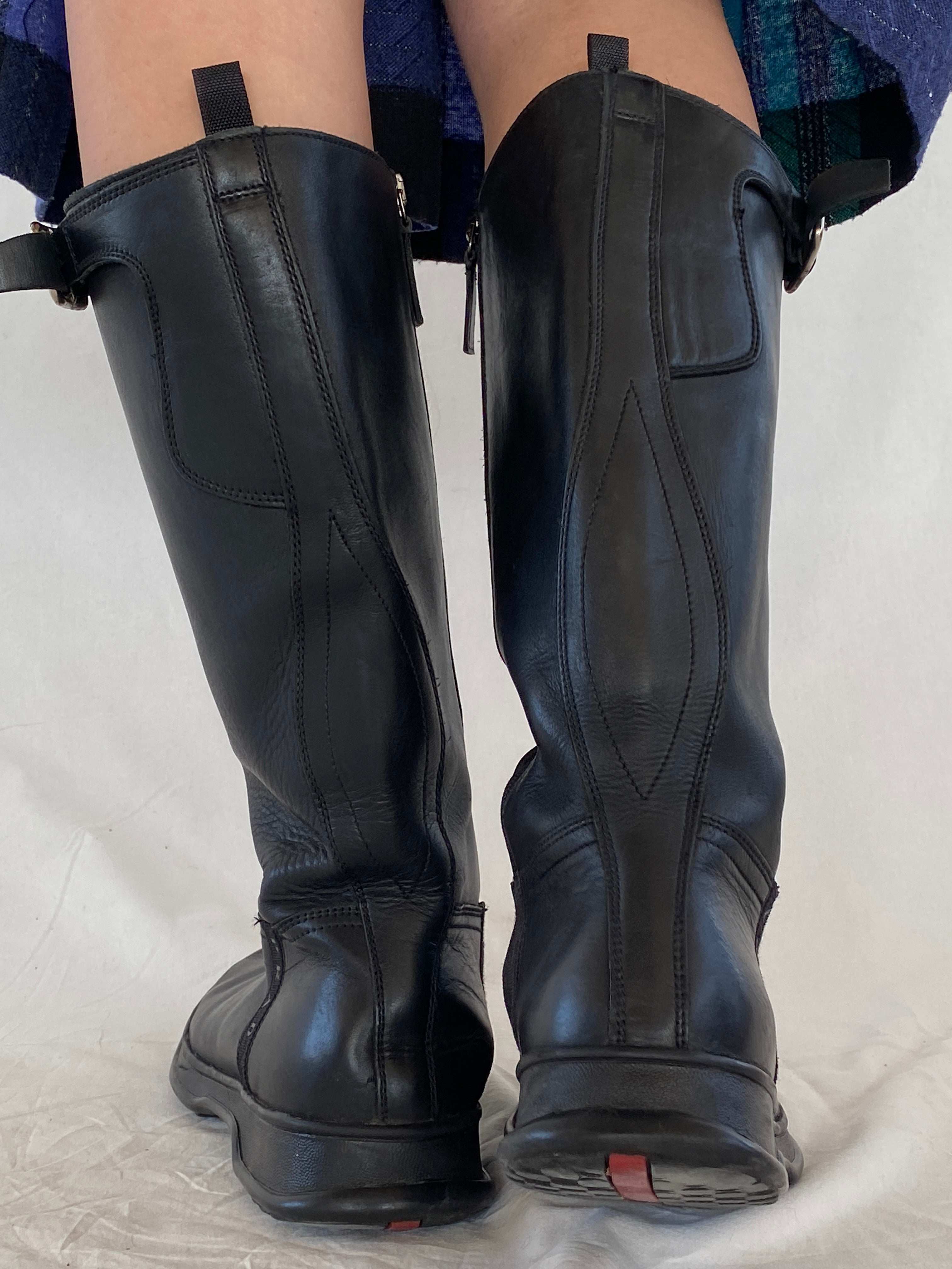 prada vintage boots