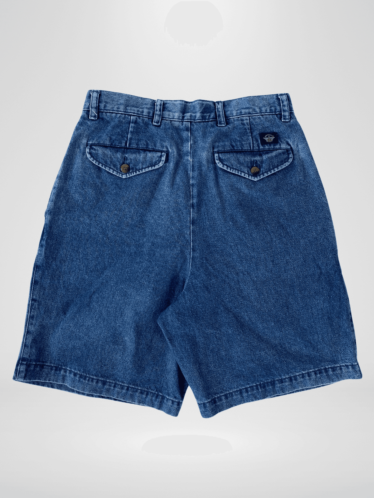 Vintage 90s Men’s Dockers Blue Denim Shorts - 30