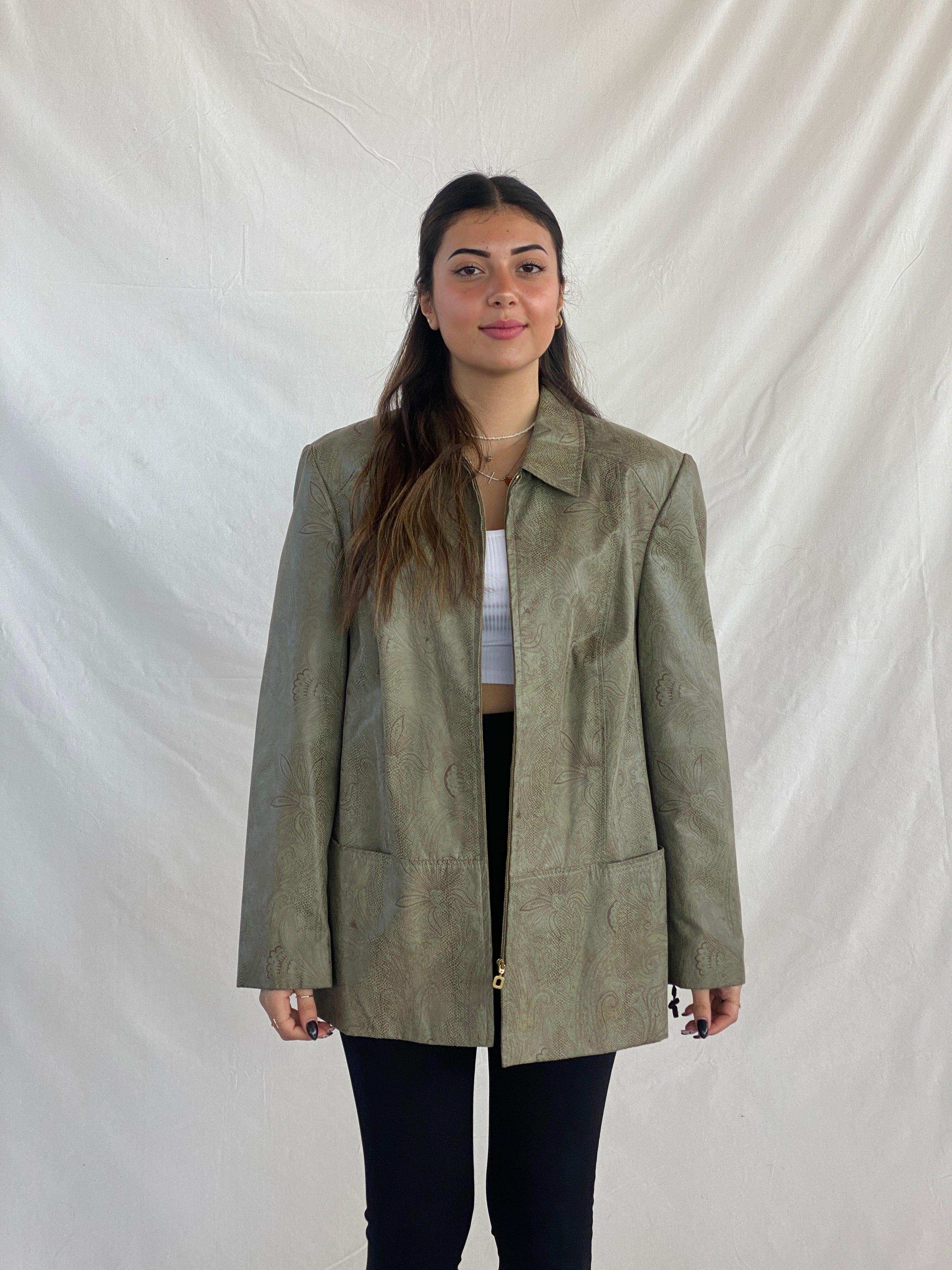 JDEFEG Dressy Jackets for Women Coat Retro Outwear Zipper Jacket