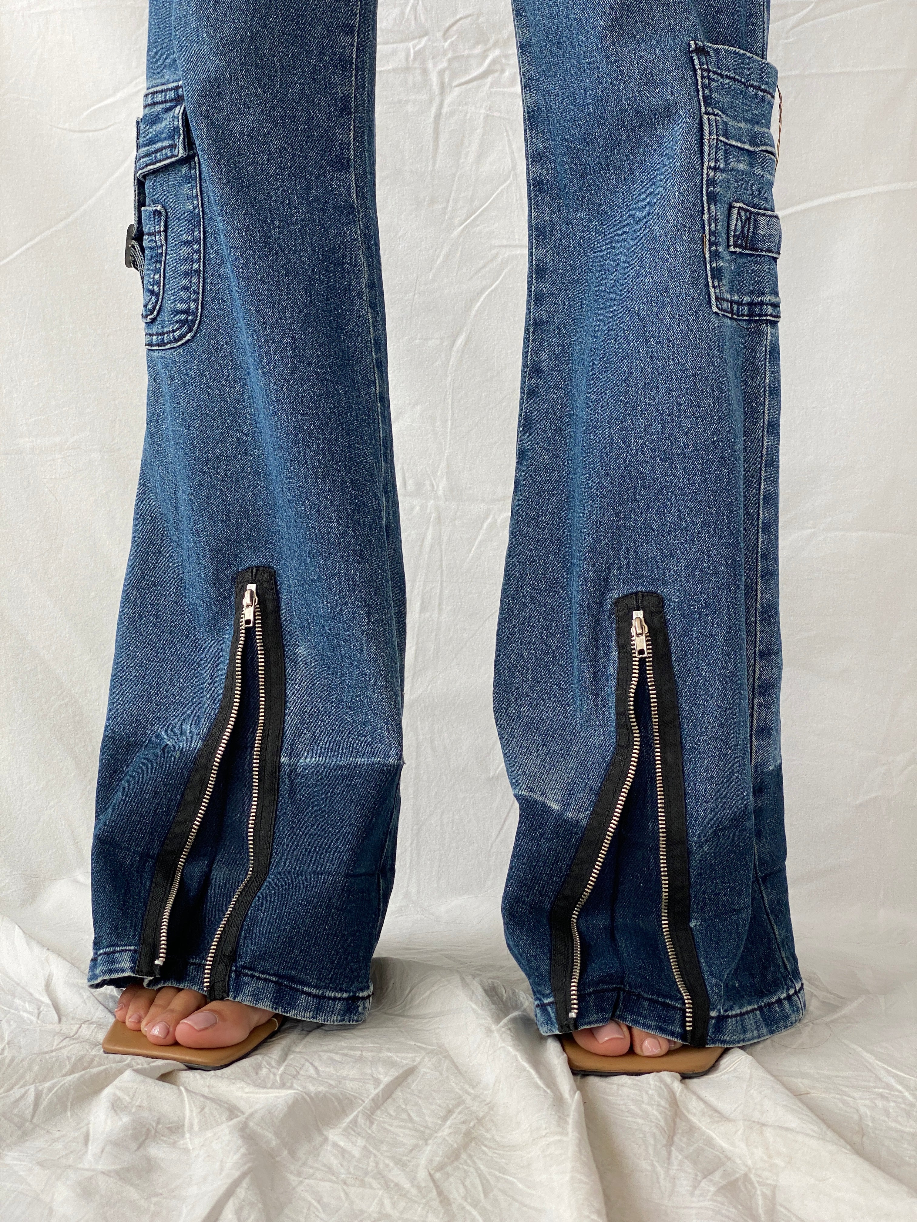 Vintage 00s X-team Flare Cut Jeans - 34EUR