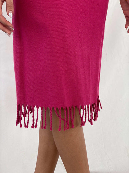 90s/00s Esprit Fringed Midi Skirt - Balagan Vintage Midi Skirt 00s, 90s, midi skirt, Rama