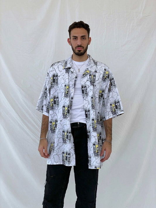 90s/00s South Pole Graphic Oversized HipHop Shirt Size 2XL - Balagan Vintage Half Sleeve Shirt 00s, 90s, Awsam, graphic, half sleeve shirt, printed shirt