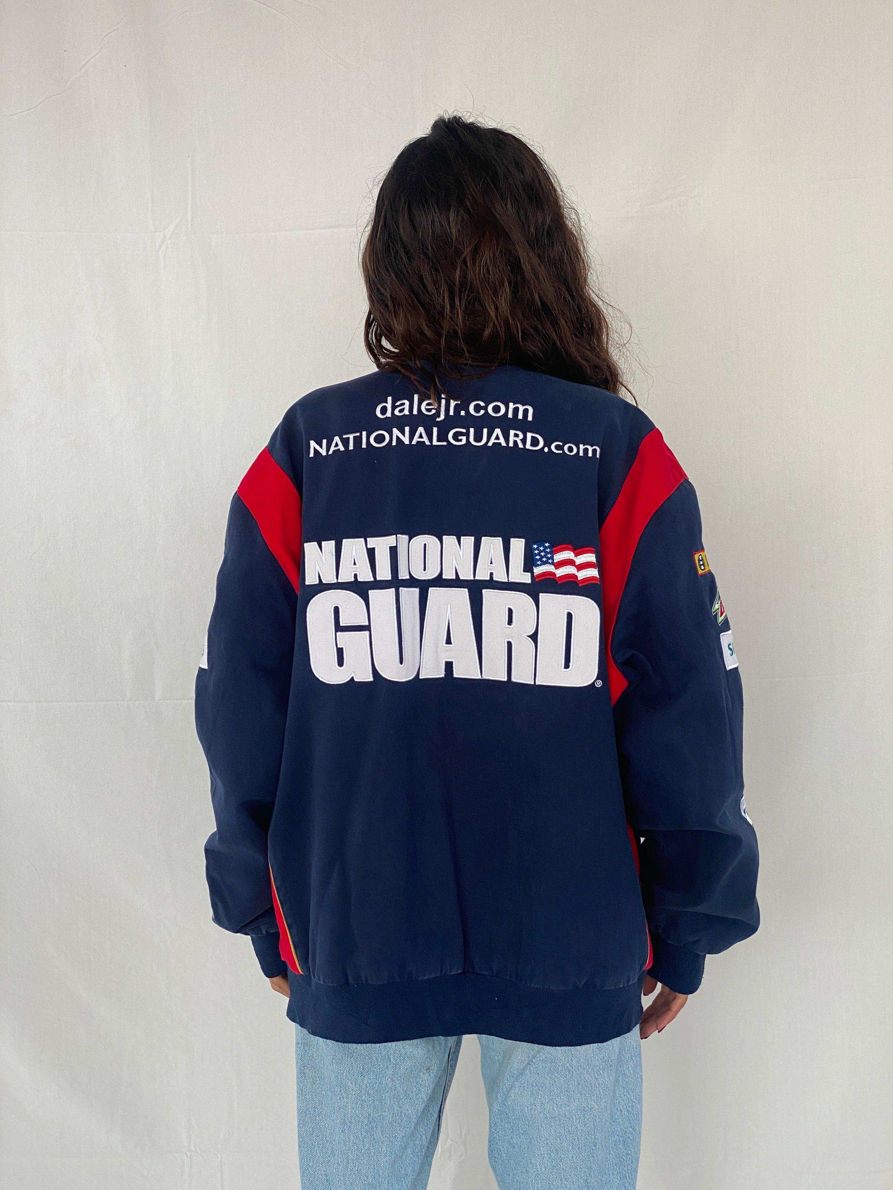 NASCAR National Guard Racing Jacket - Balagan Vintage Racing Jacket heavy jacket, jacket, NEW IN, racing jacket, Tojan