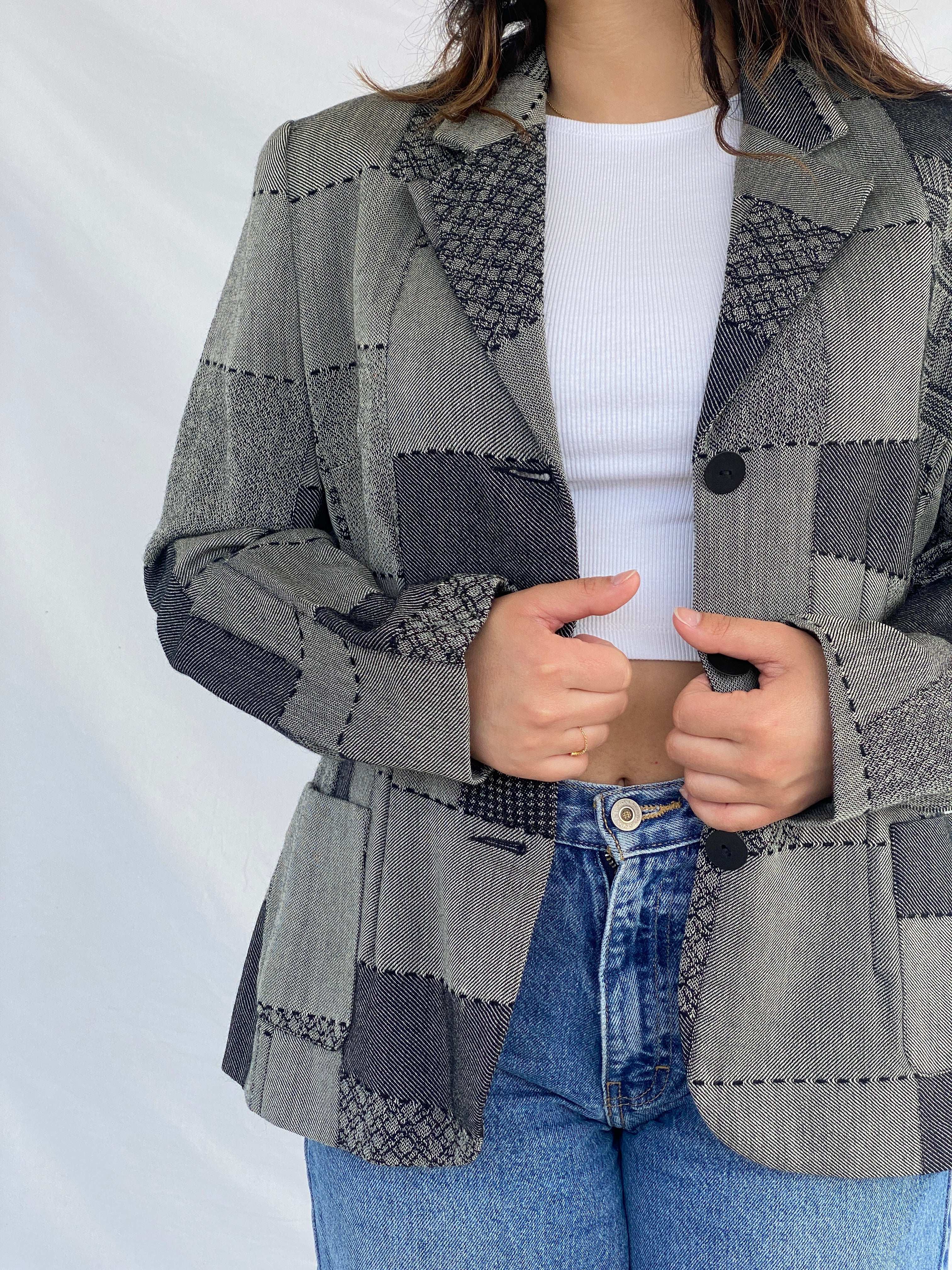 Vintage Caroline Biss Wool Blazer - Size L - Balagan Vintage Blazer 00s, blazer, Lana, NEW IN, winter