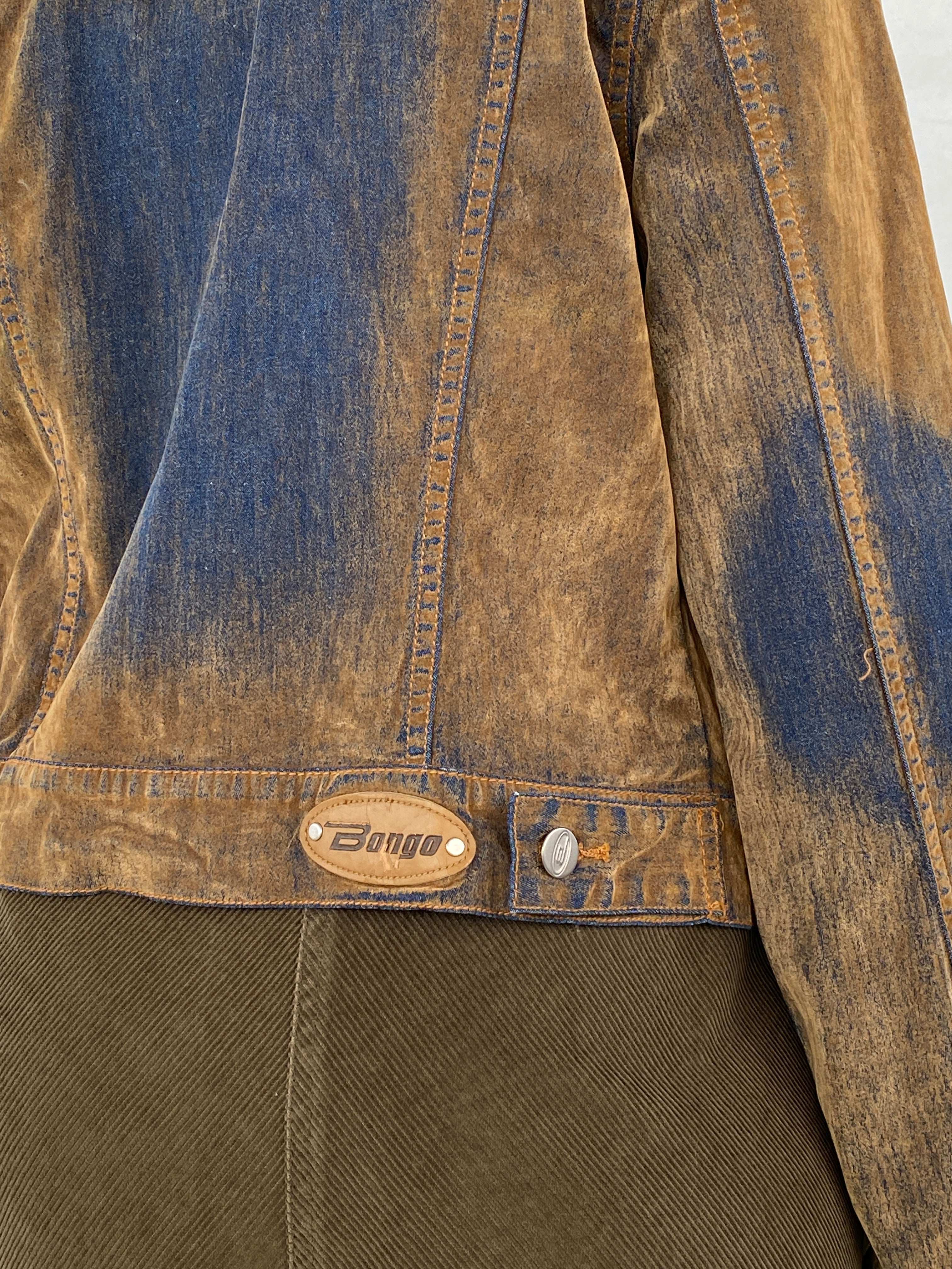 Vintage Let Me B. Distressed Denim Jacket - Balagan Vintage Denim Jacket colored denim, denim, denim jacket, denim top, Juana, NEW IN