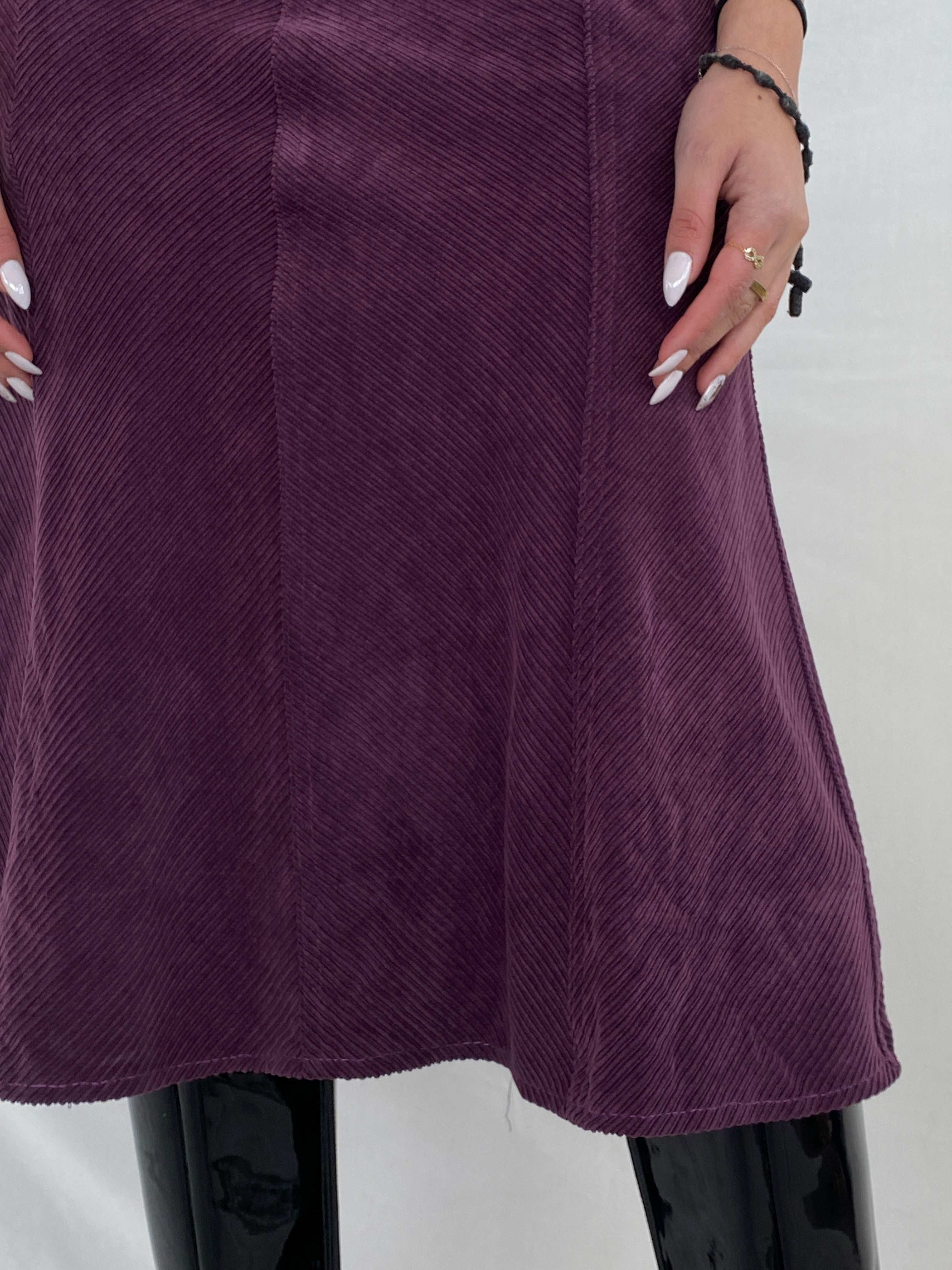Vintage DAMART Corduroy Midi Skirt - Balagan Vintage Midi Skirt 00s, corduroy, Juana, midi skirt, NEW IN, women skirt