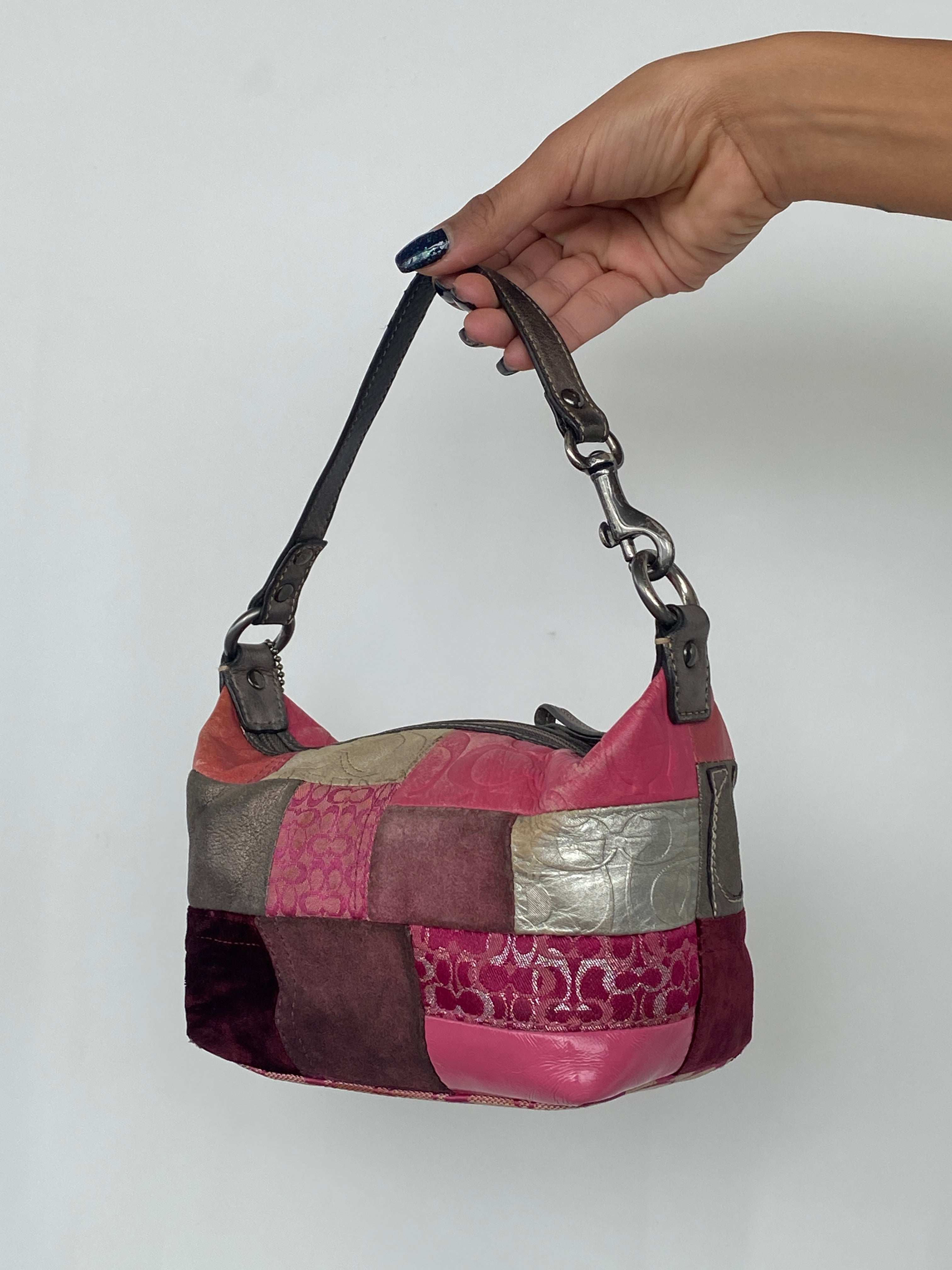 Embrace Style: The Vintage Patchwork Coach Bag