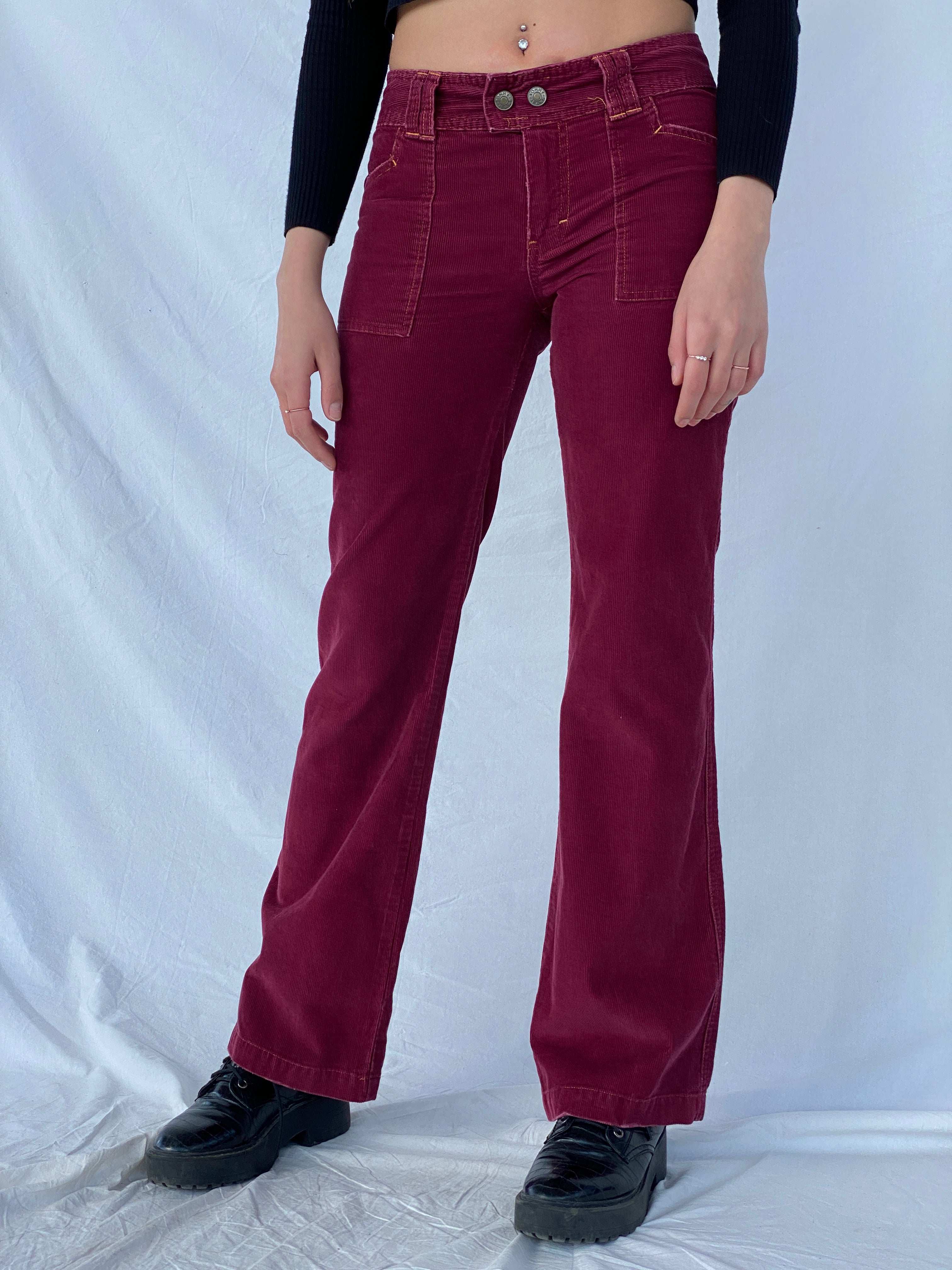 Y2K Tommy Jeans Corduroy Pants - Balagan Vintage Corduroy Pants 00s, corduroy pants, Mira, NEW IN, pants, vintage pants
