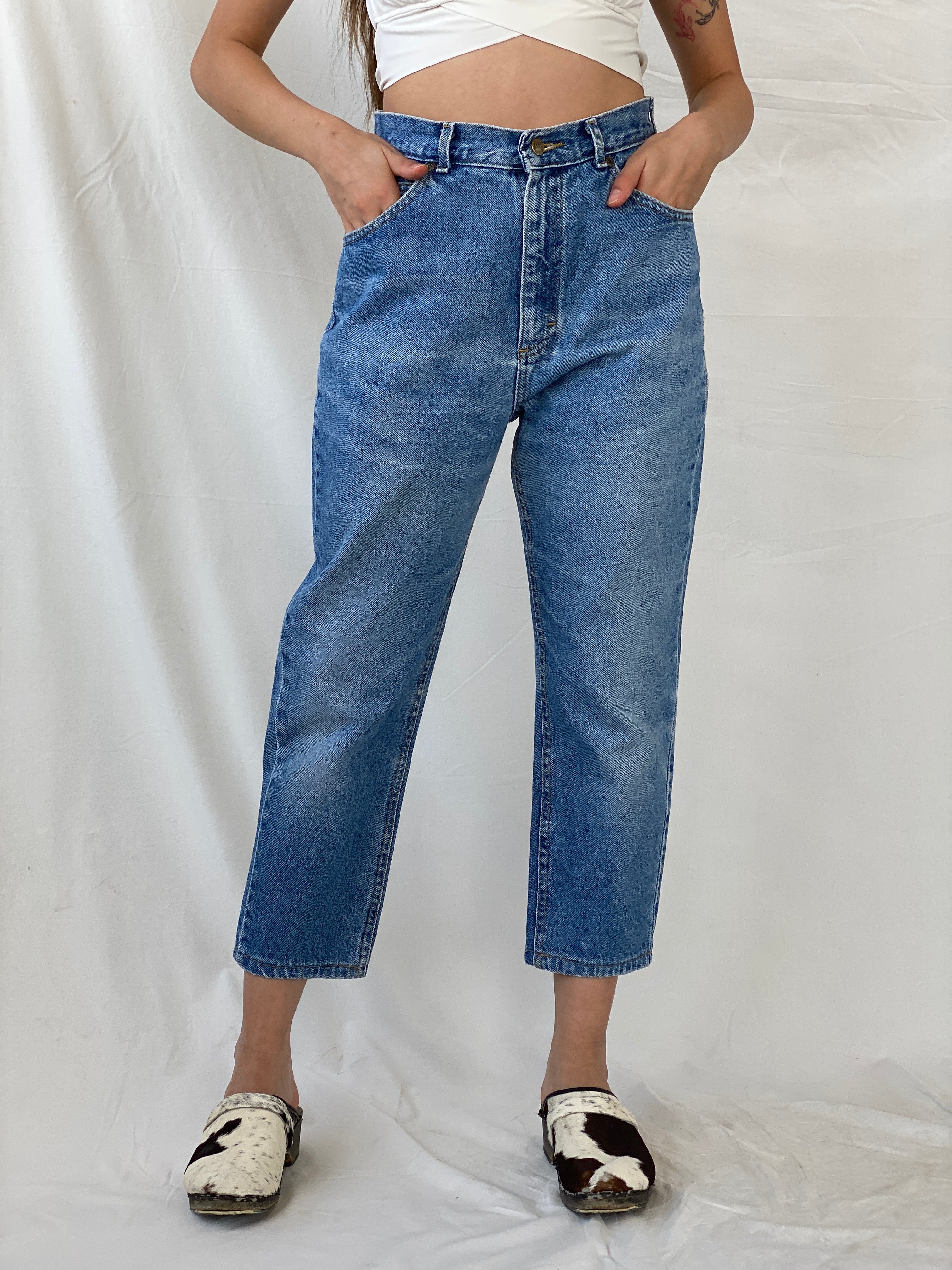 Vintage Lee Light Wash High Rise Jeans