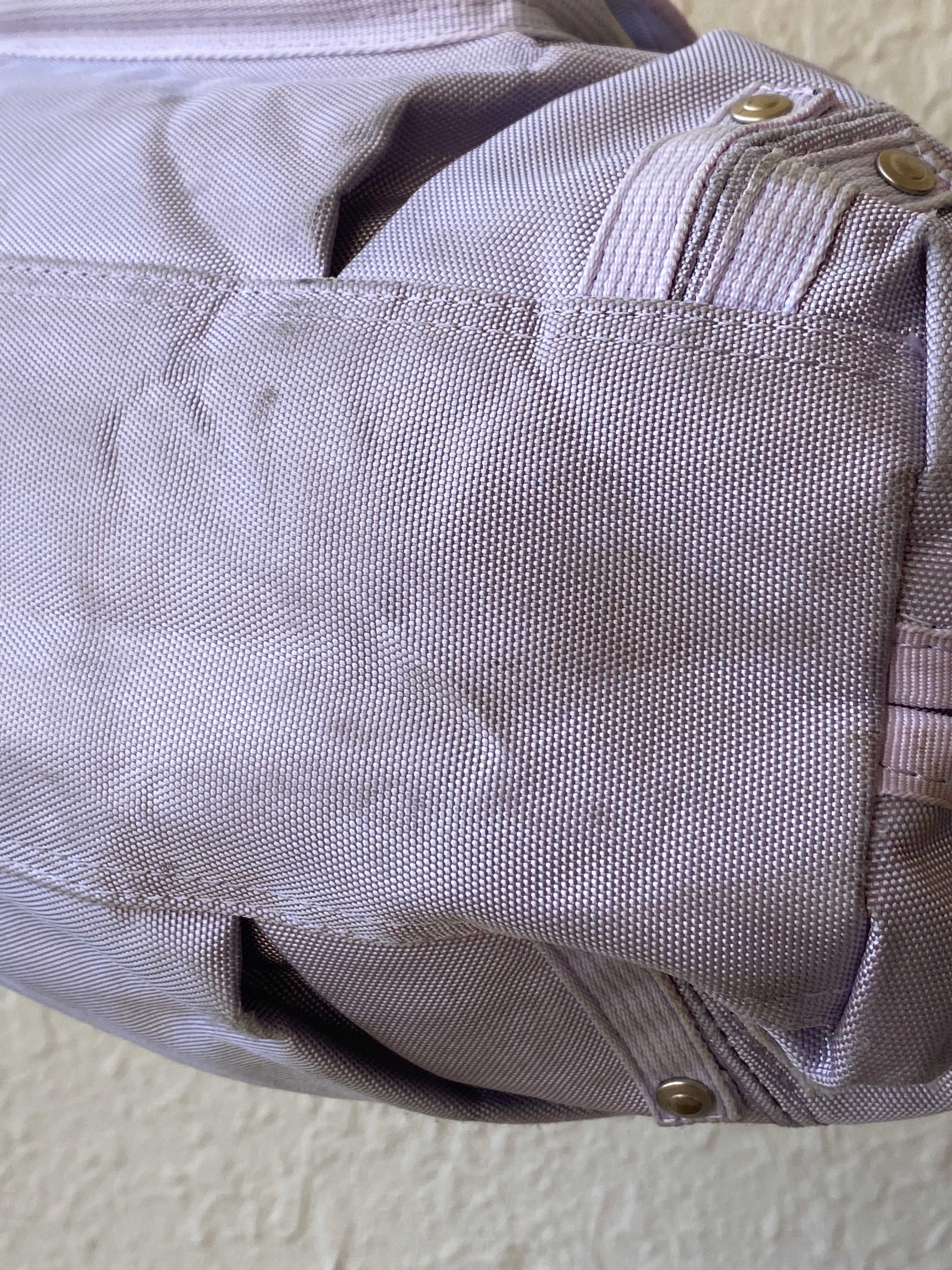 Vintage Y2K George Gina & Lucy Lilac Nylon Utility Handbag