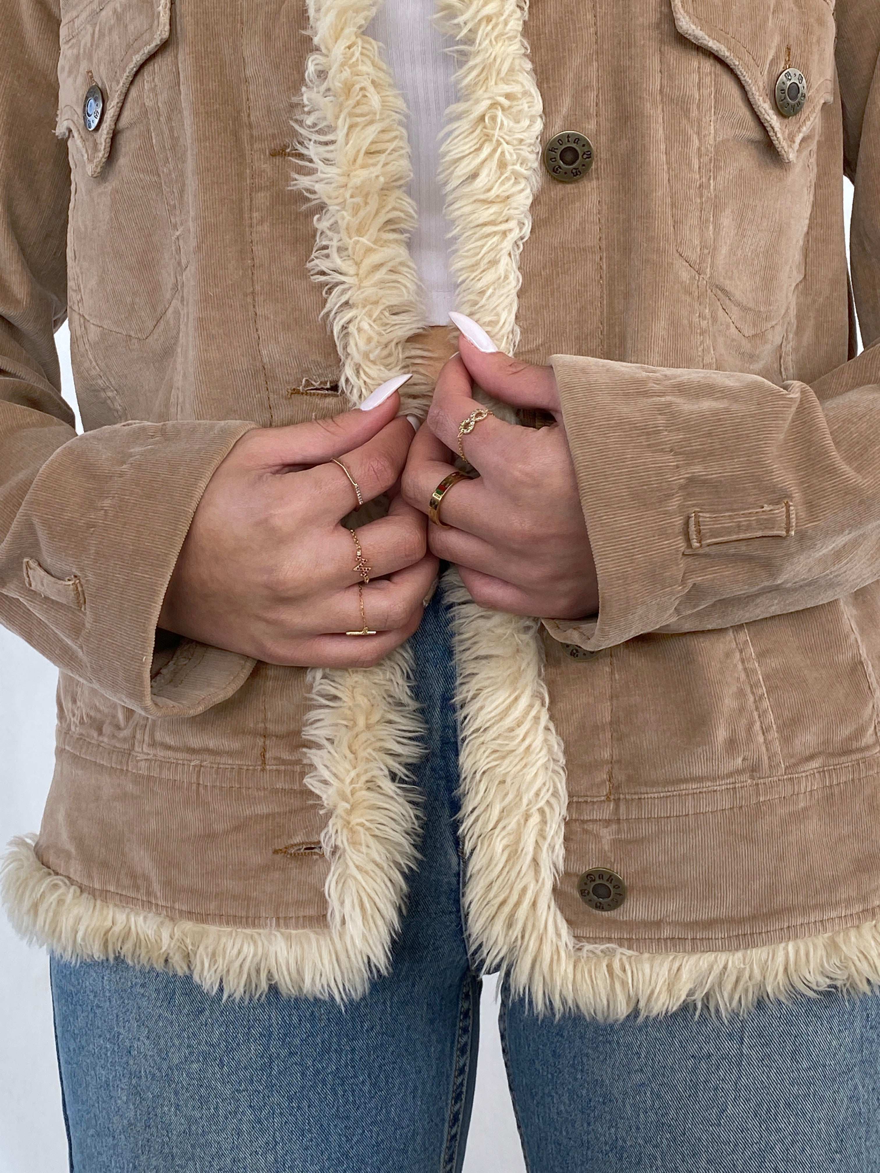 Vintage Y2K BB’s Closet Corduroy Jacket - Balagan Vintage Coat 00s, 90s, coat, corduroy, corduroy jacket, Juana, NEW IN