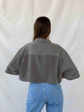 No Boundaries Cropped Shirt - Balagan Vintage