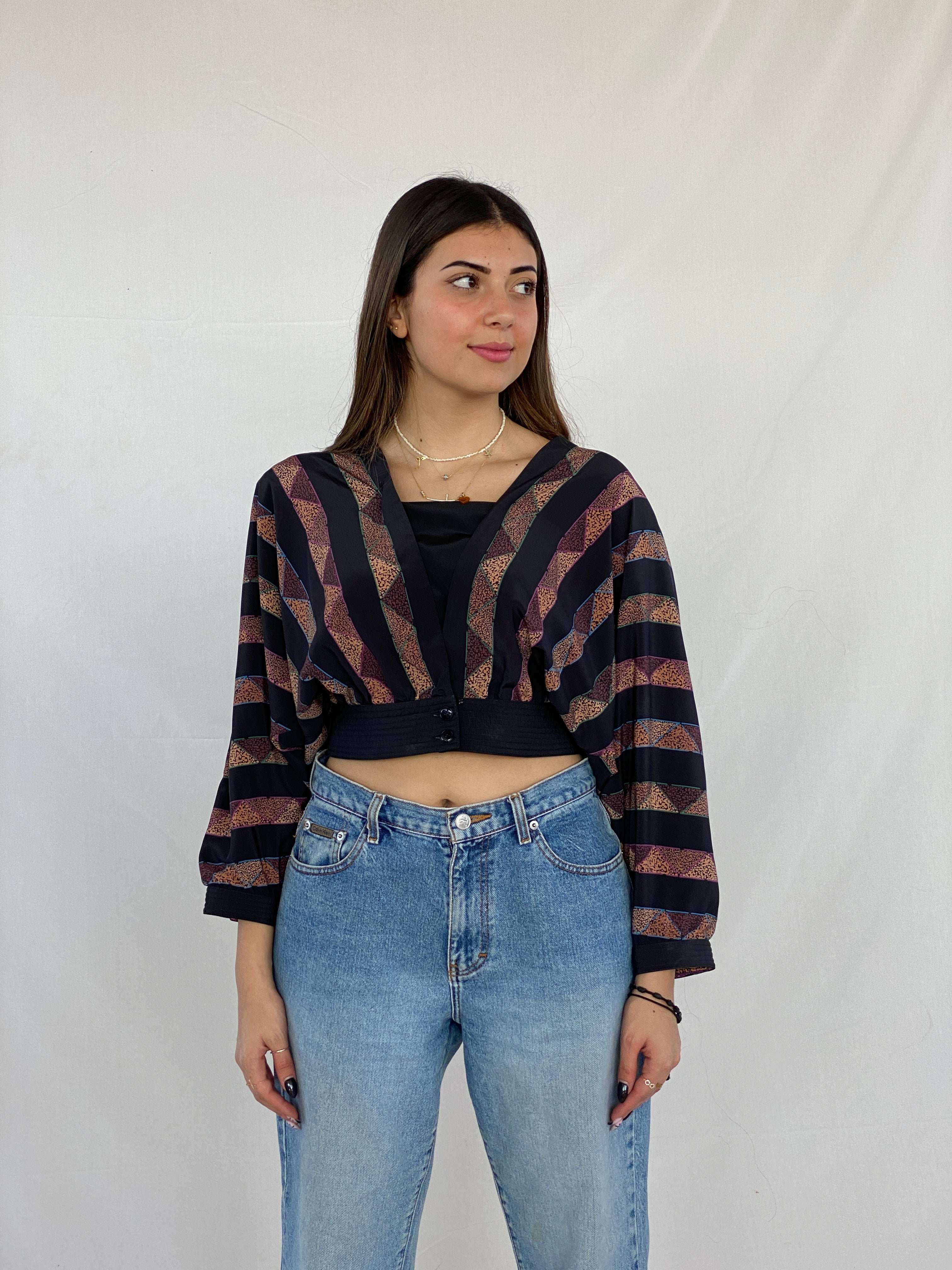 Vintage Y2k, 90s, 80s Women Tops: Unique Selection of Mesh, Prints 