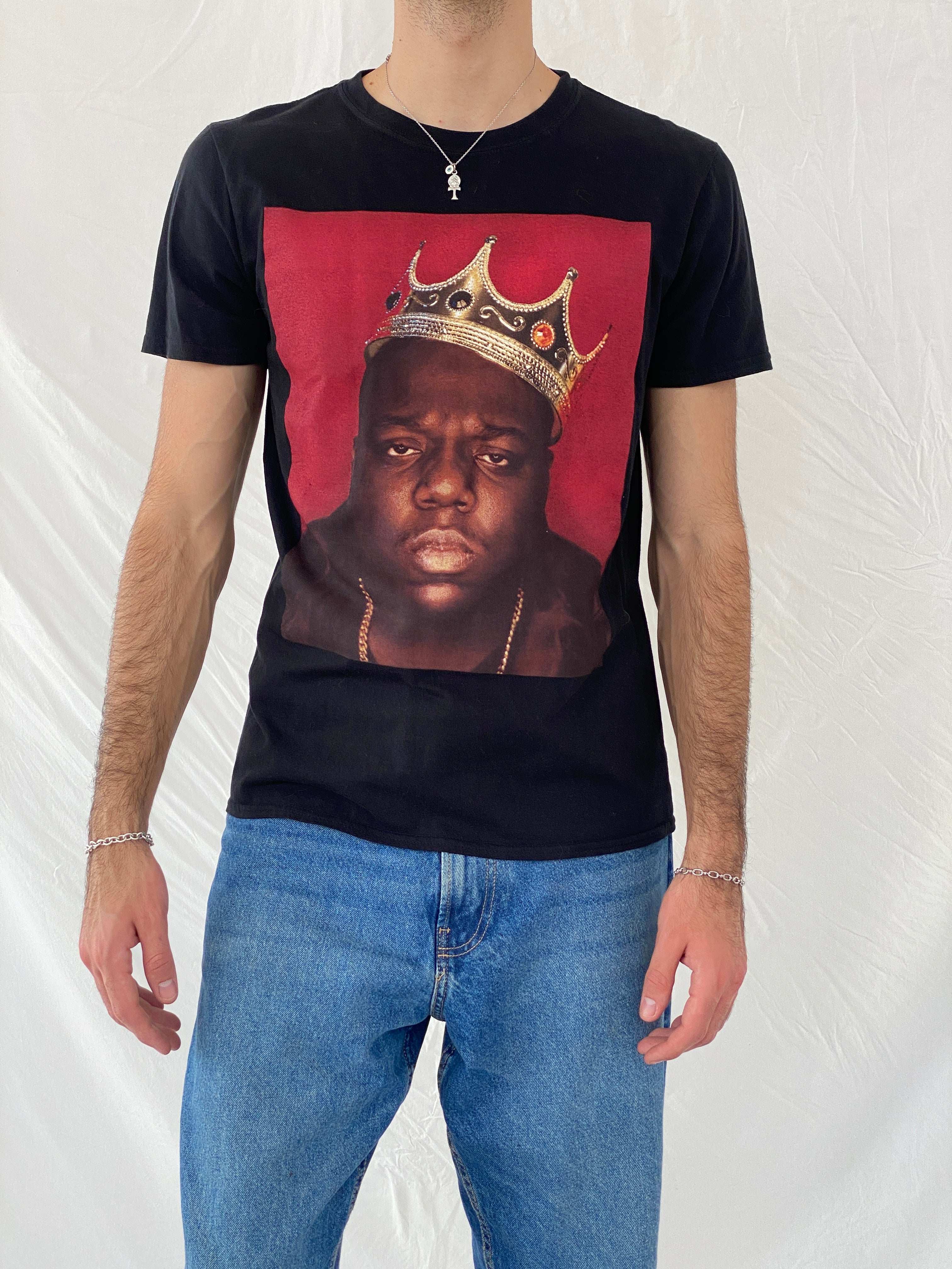 Y2K The Notorious B.I.G. Top Size M - Balagan Vintage Half Sleeve Top 00s, 90s, Awsam, NEW IN, Top