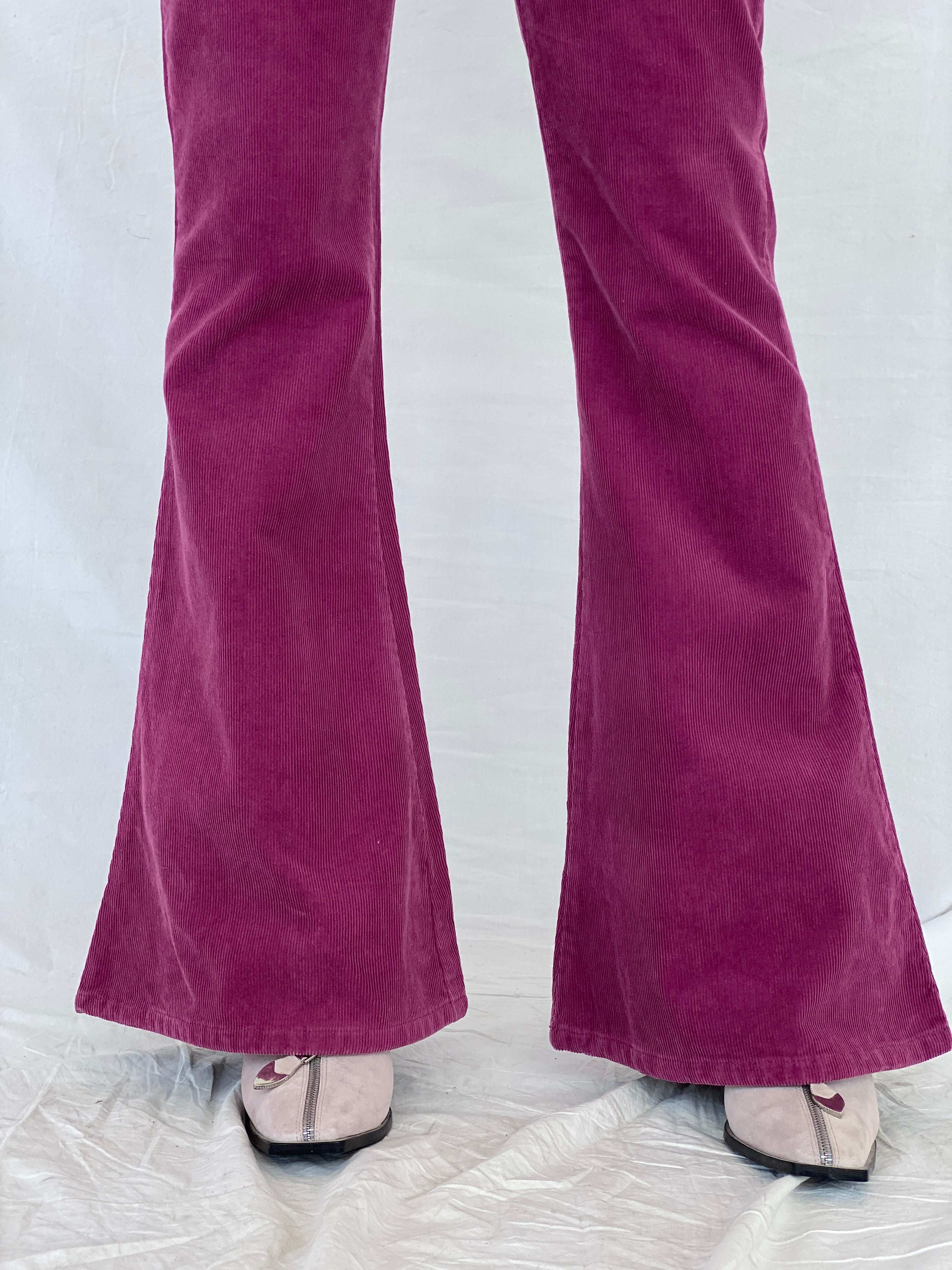 Vintage Y2K Lost Girl Flare Pants - Balagan Vintage 00s, corduroy pants, Mira, NEW IN