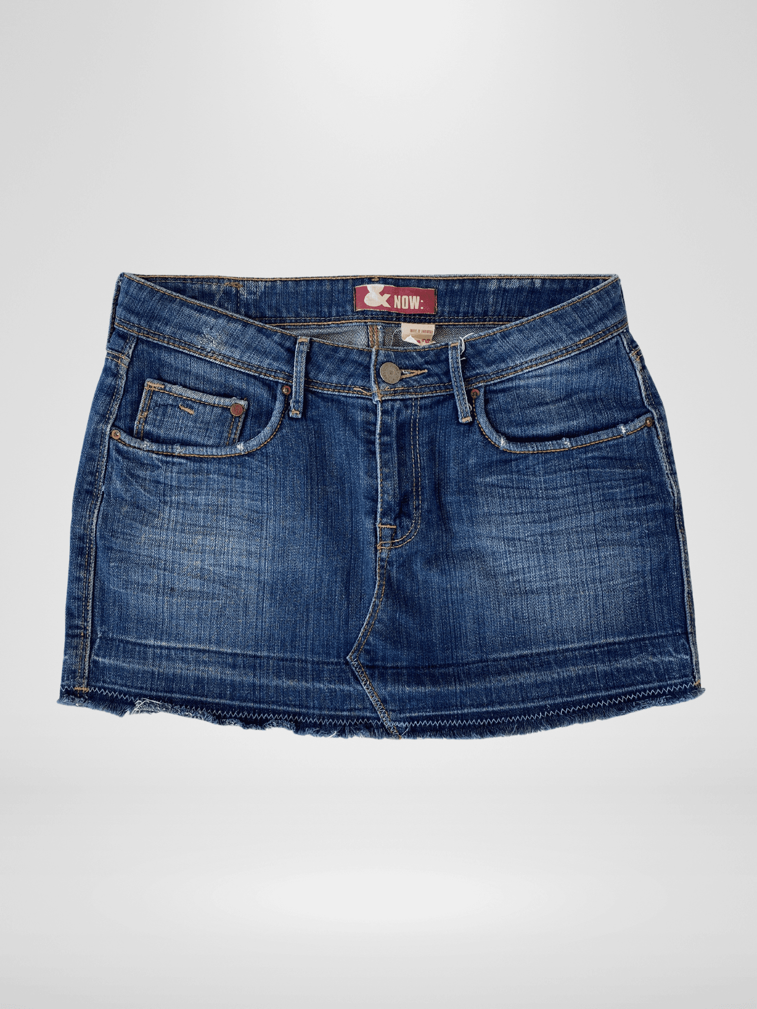 Y2K & Now Mini Denim Skirt