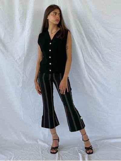 Vintage أزياء مارسيل Pants - Balagan Vintage Pants 00s, 90s, striped pants, vintage pants, women, women pants