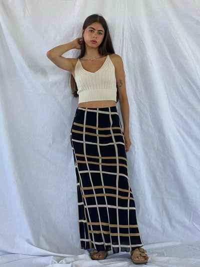 Vintage 00s AXARA Striped Skirt